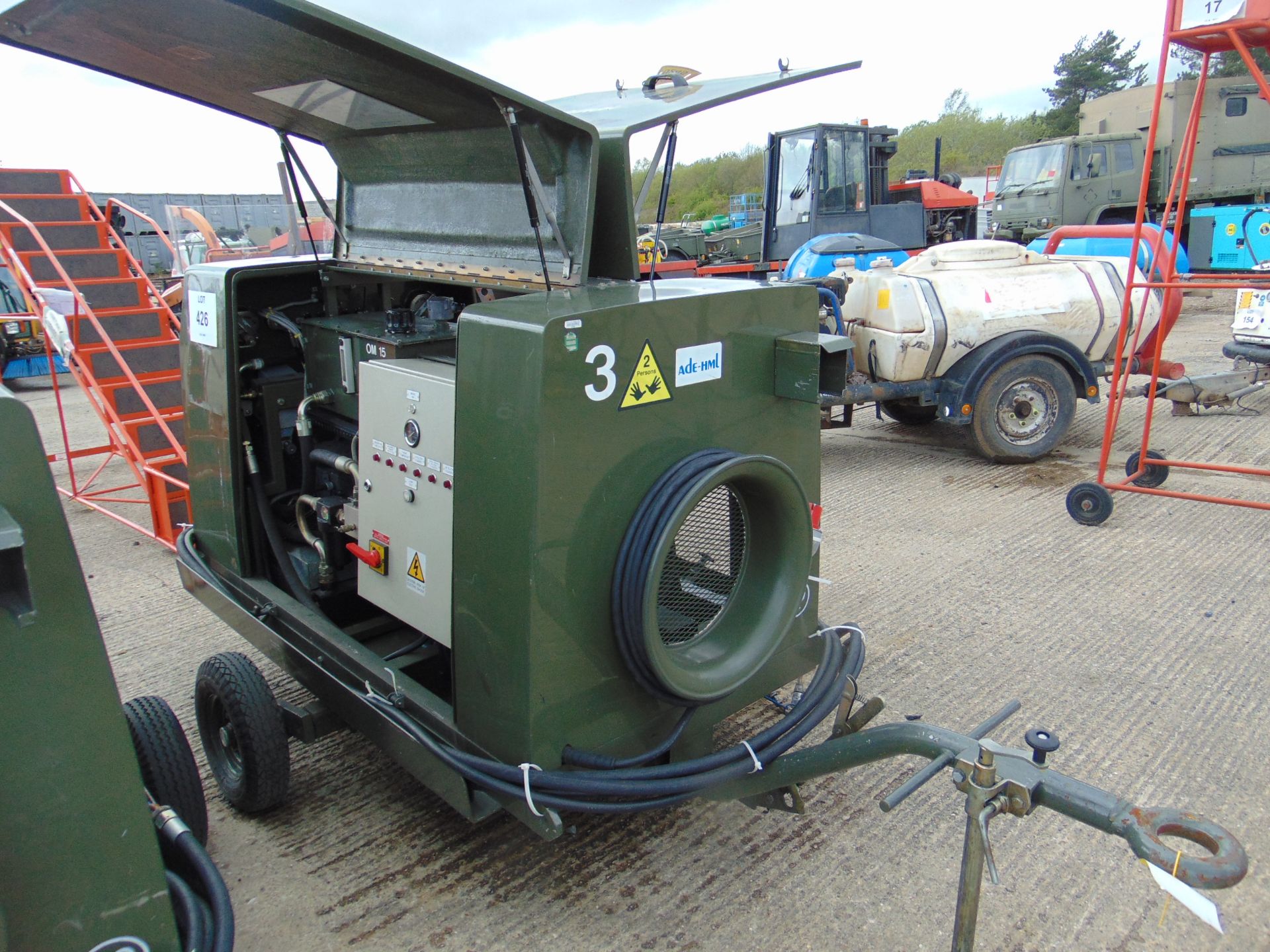 ADE-HLM LTD HST MK18 (HTE240) HYDRAULIC POWER TROLLEY - Image 3 of 10