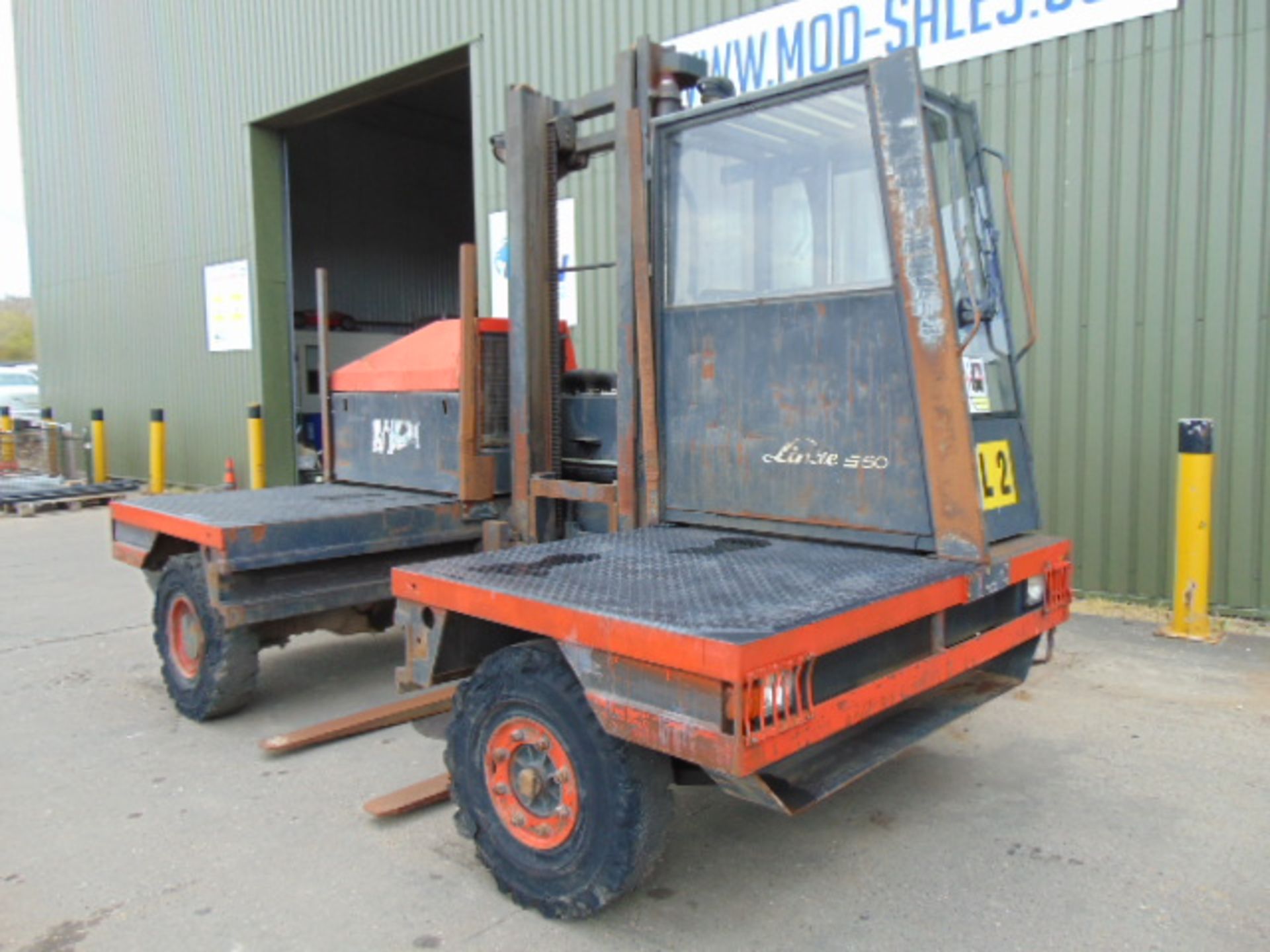 Linde S50 Sideloader Diesel Forklift - Image 11 of 15