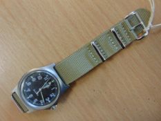 CWC W10 SERVICE WATCH NATO MARKED DATED 1991 ** GULF WAR**