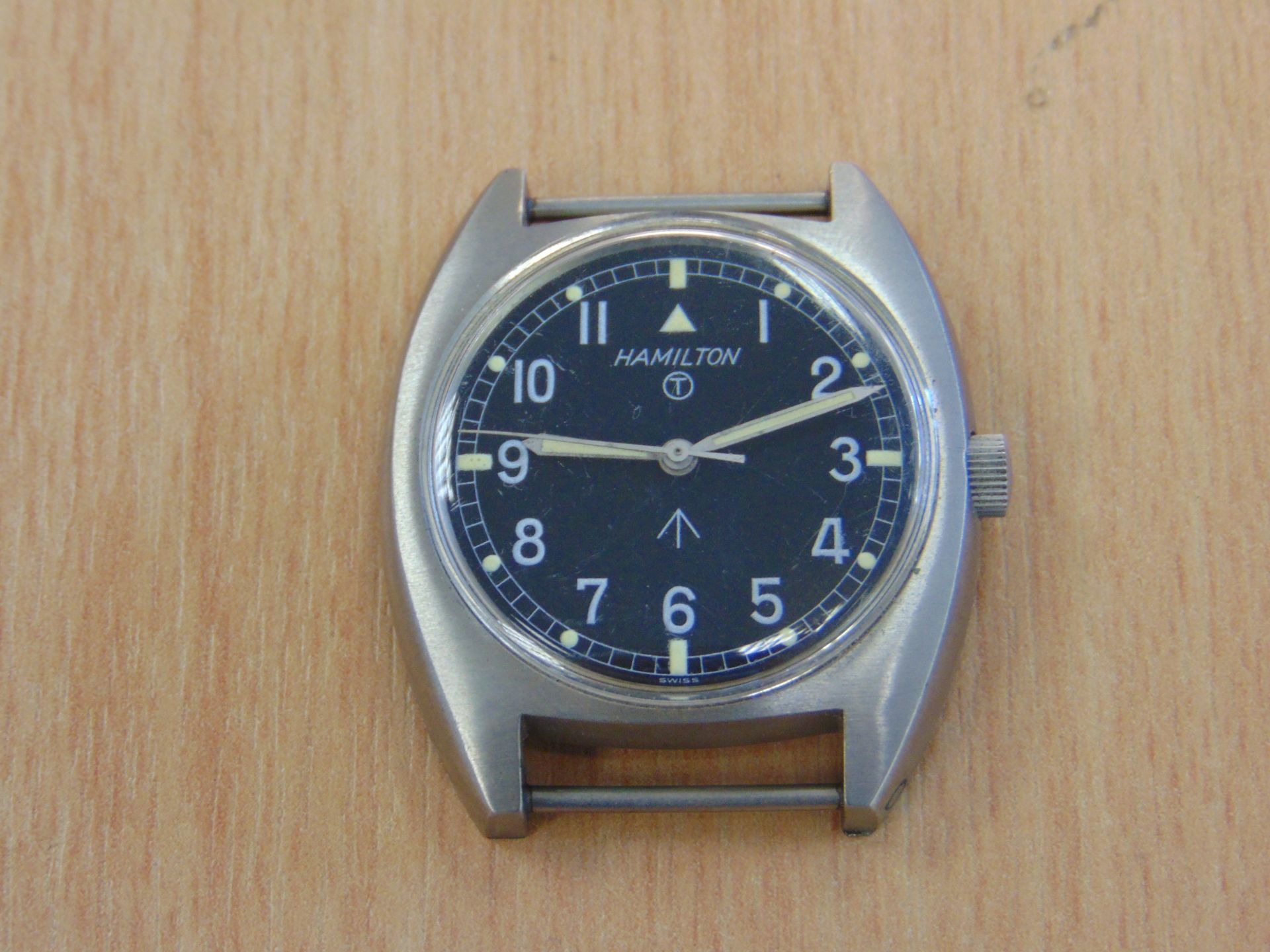 V.V. RARE UNISSUED HAMITON WIND UP W10 SERVICE WATCH NATO MARKINGS DATED 1973 - Image 3 of 8