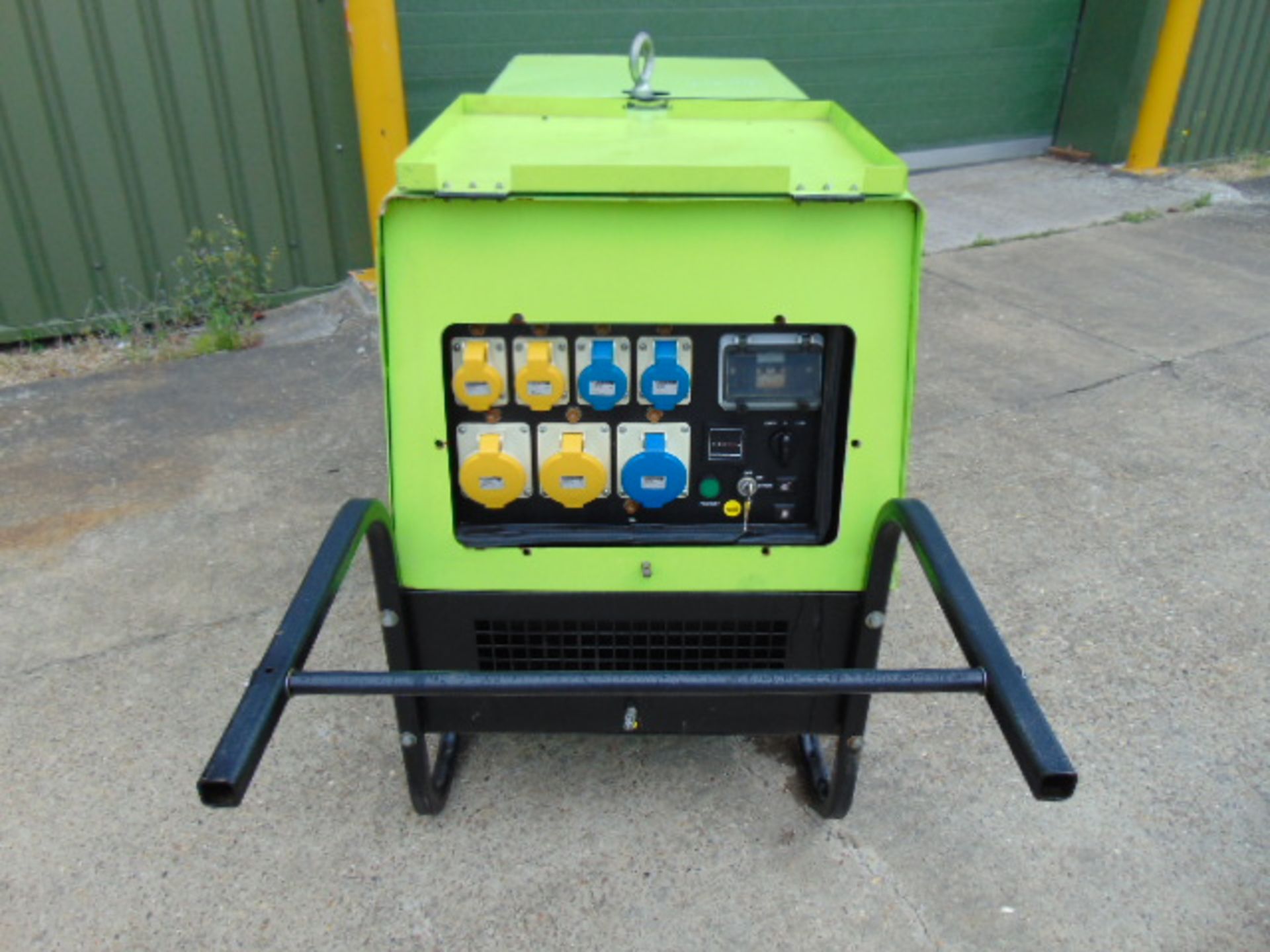 Pramac P11000 Single Phase 10.3 KVA Yanmar Diesel Silenced Generator 1,641 HRS ONLY - Image 2 of 12