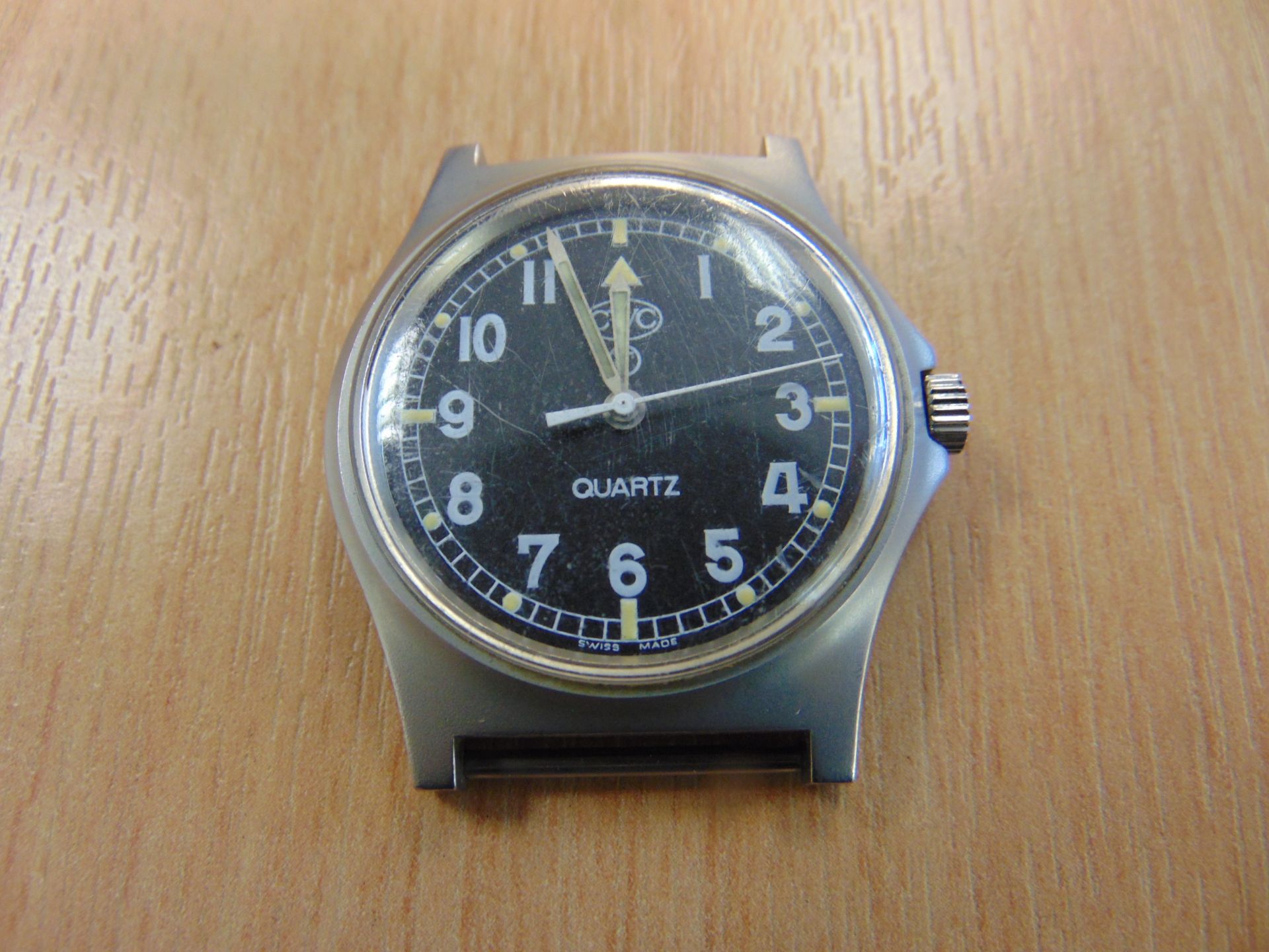 VERY NICE CWC W10 SERVICE WATCH WATER PROOF TO 5 ATM NATO MARKED DATED 2006 - Image 7 of 12