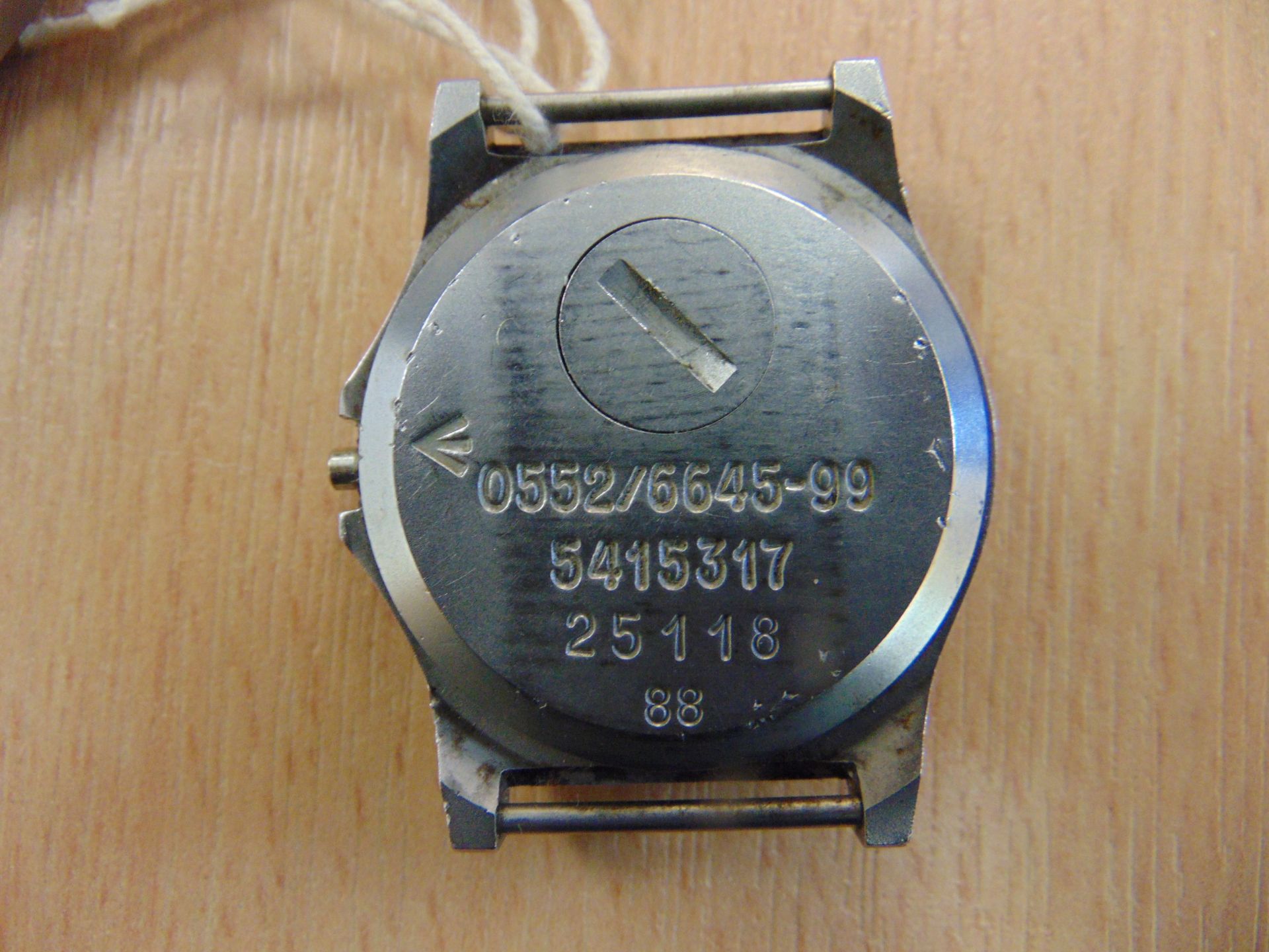 2X CWC 0552 ROYAL MARINES ISSUE SERVICE WATCHES NATO MARKED DATE: 1988/89 - SPARES/ REPAIR - Image 8 of 9