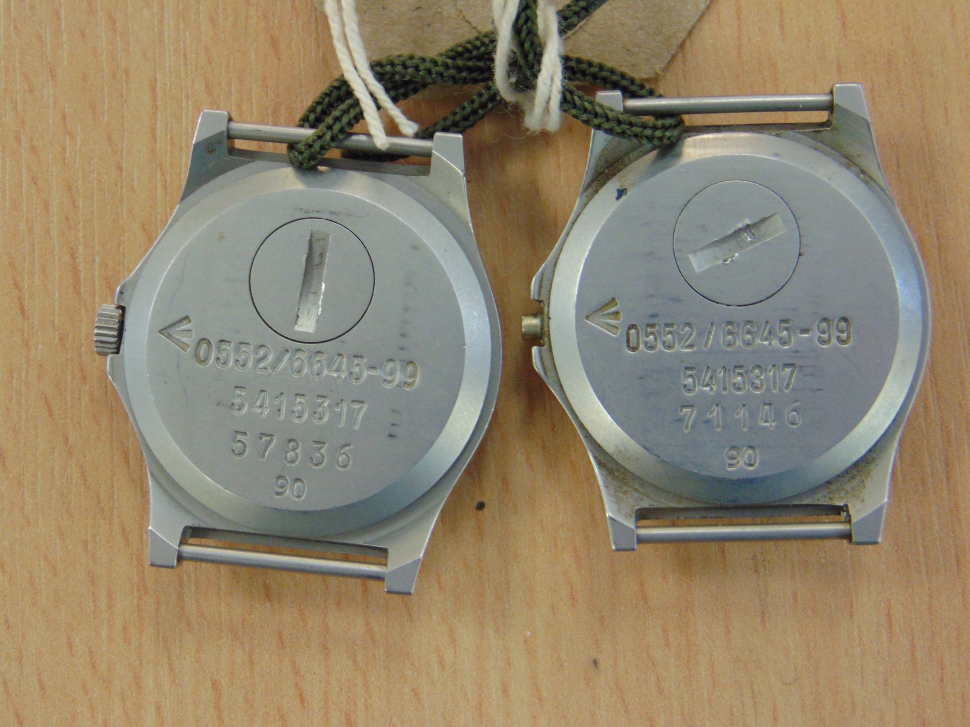 2X 0552 ROYAL MARINES ISSUE SERVICE WATCHES NATO MARKED DATED 1990 - Image 8 of 11