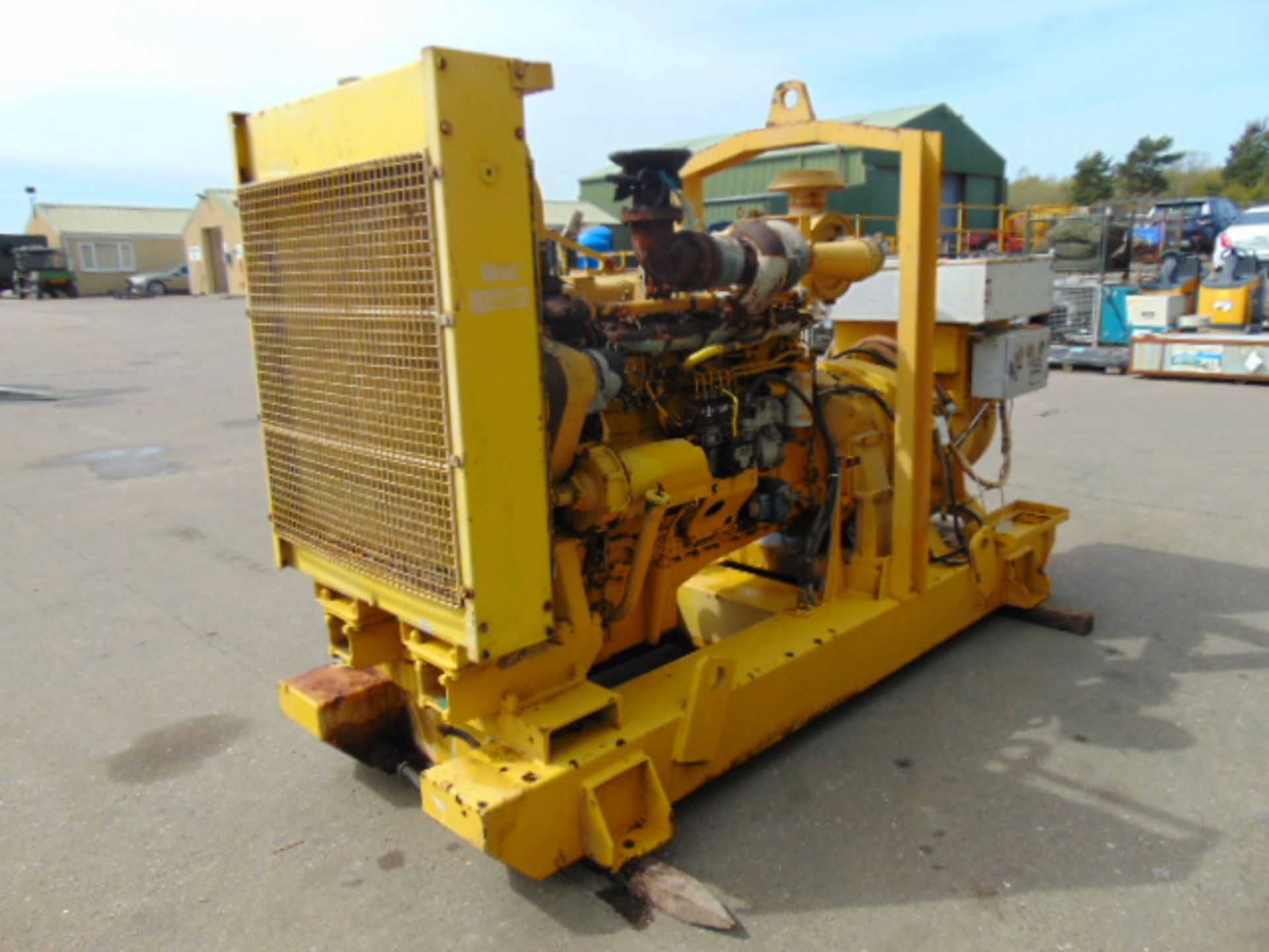 Rolls Royce Diesel Powered Newage Stamford 125KVA Generator with control panel ONLY 280 HOURS! - Image 4 of 21