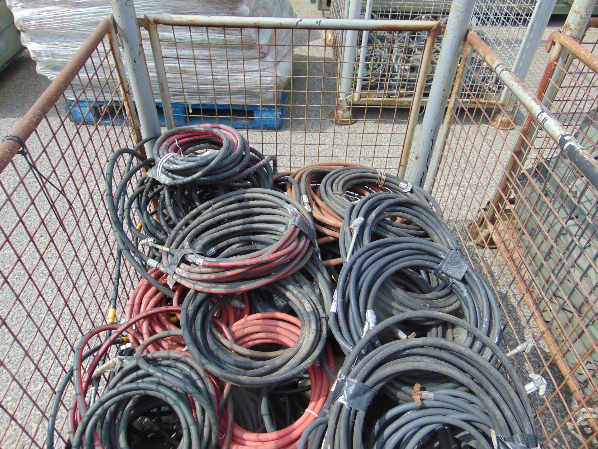 AIR LINES, TYRE INFLATORS, POWER CABLES - Image 2 of 4