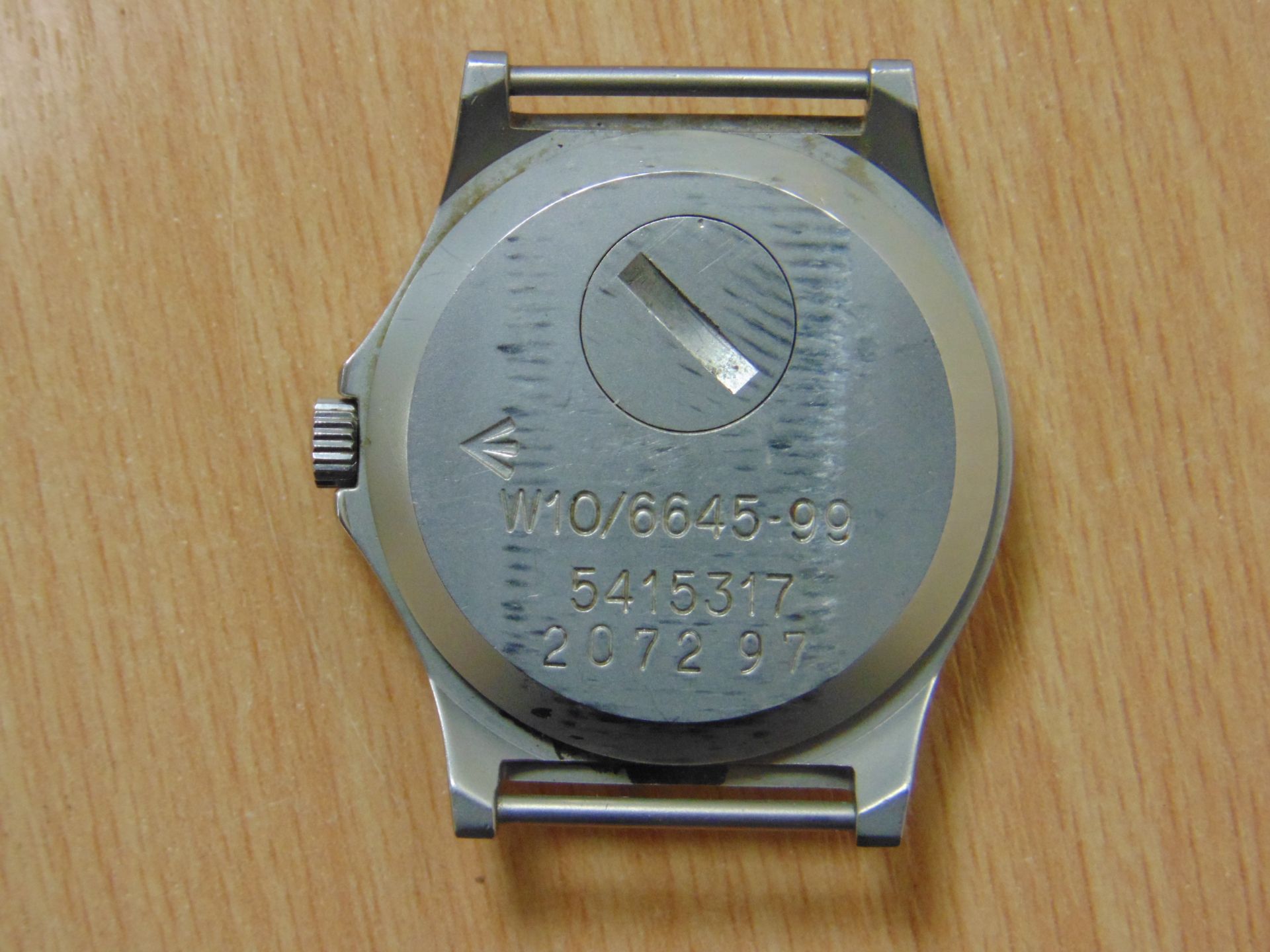 VERY NICE CWC W10 BRITISH ARMY SERVICE WATCH NATO MARKED DATED 1997 - Image 4 of 8