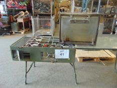 BRITISH ARMY N.5 GAS COOKING SET C/W OVEN ETC