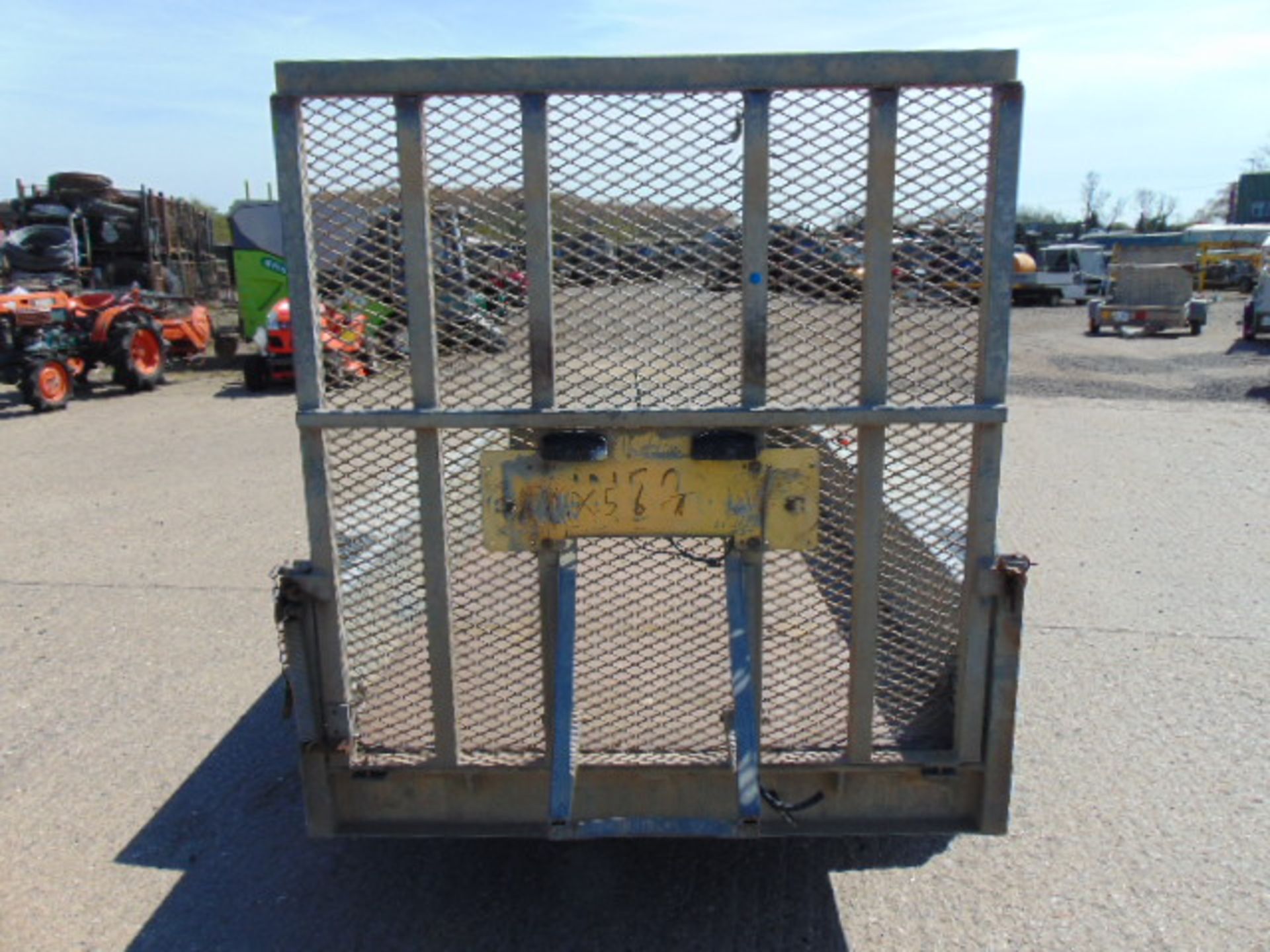 Indespension 2.7 Tonne Twin Axle Plant Trailer c/w Ramps - Image 7 of 16