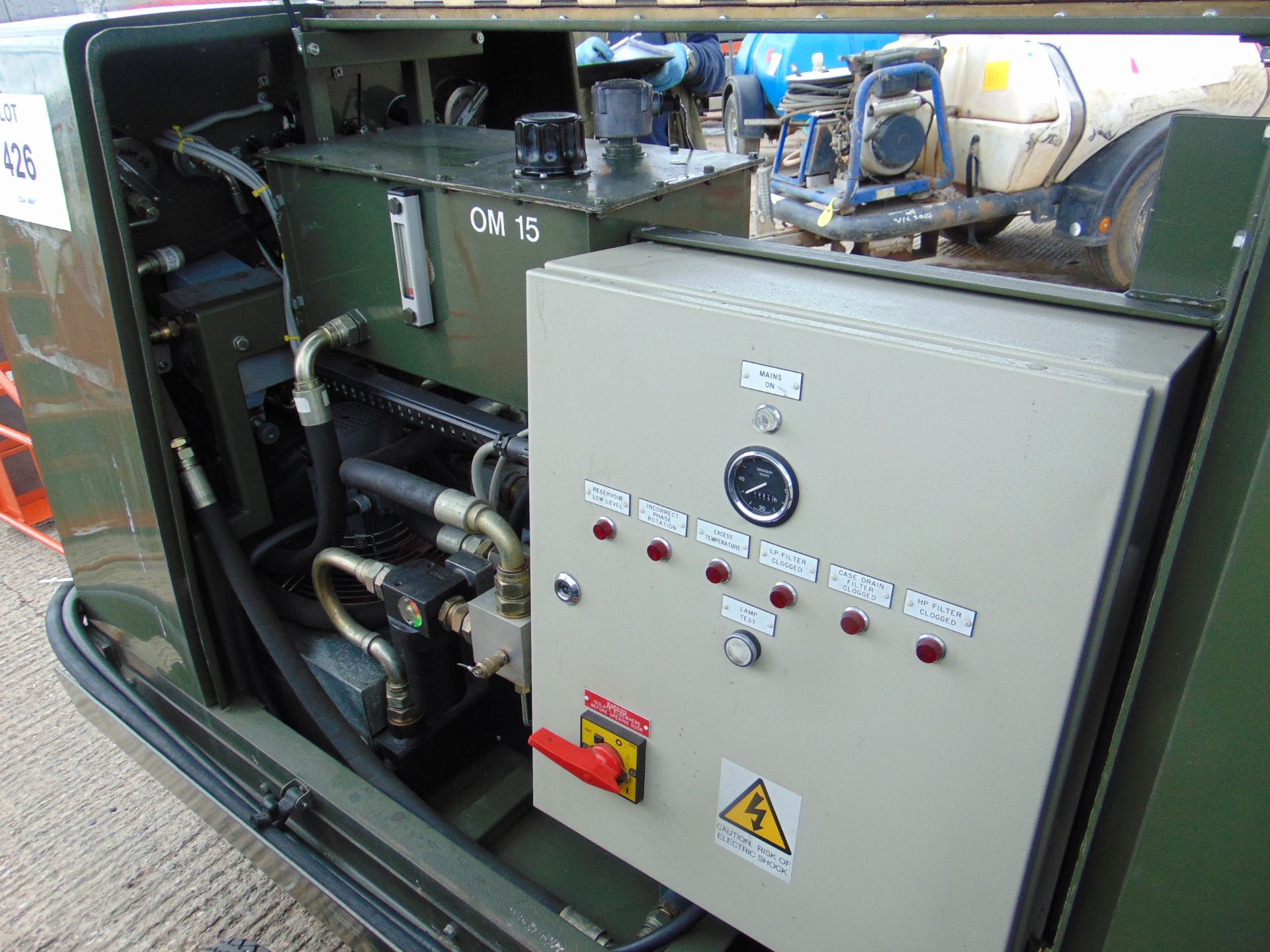 ADE-HLM LTD HST MK18 (HTE240) HYDRAULIC POWER TROLLEY - Image 6 of 10