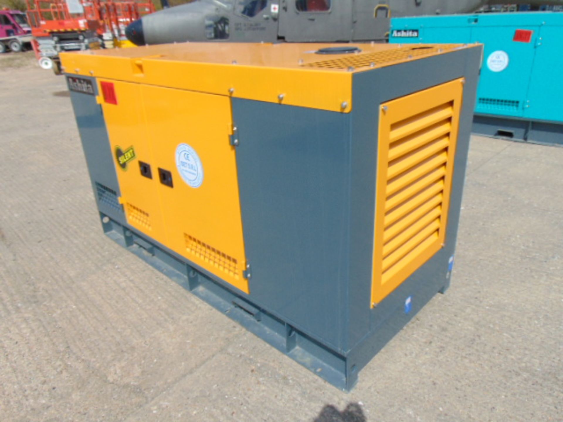 2020 UNISSUED 40 KVA 3 Phase Silent Diesel Generator Set. This generator is 3 phase 380 volt 50 Hz - Image 7 of 19