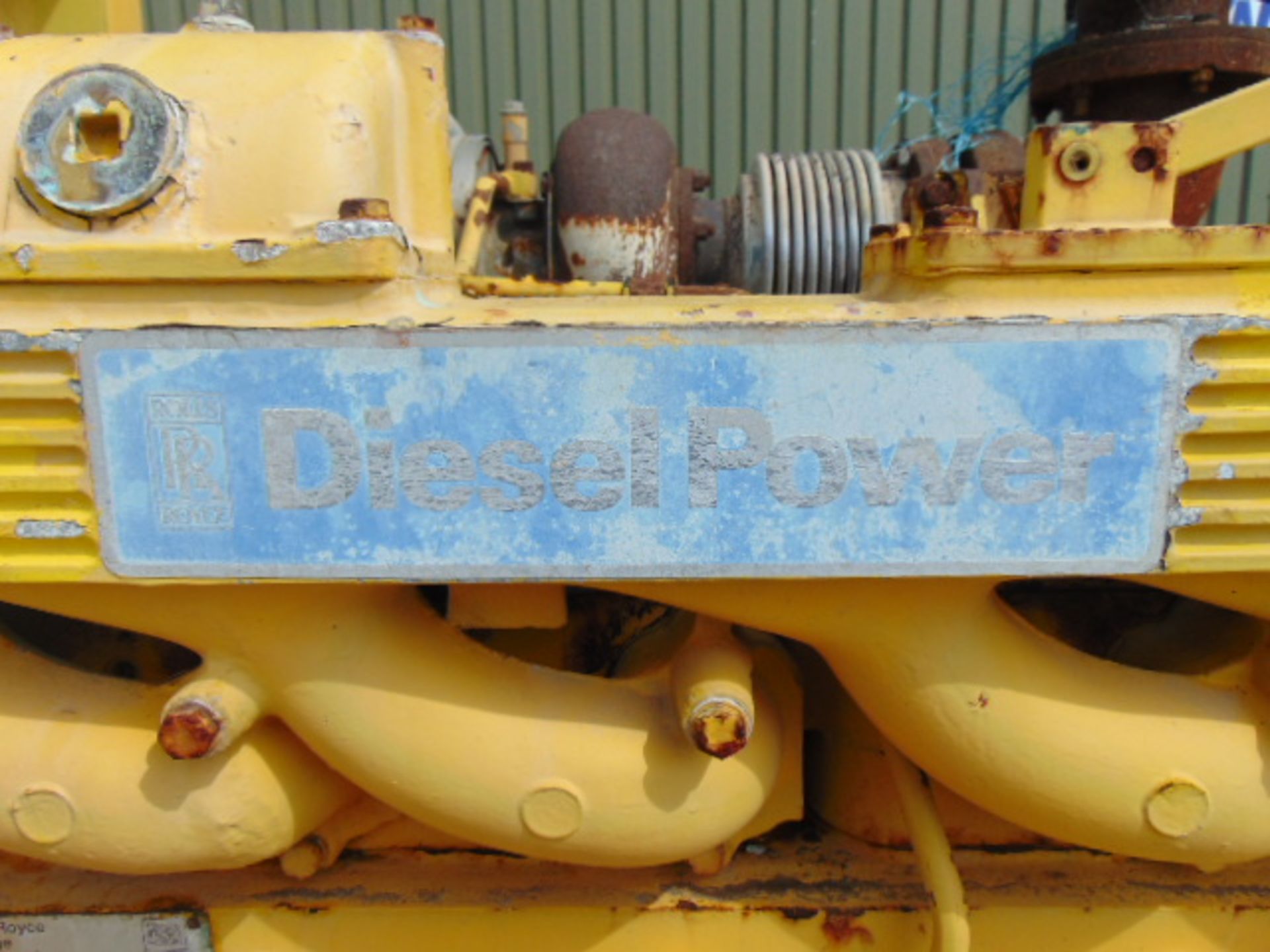 Rolls Royce Diesel Powered Newage Stamford 125KVA Generator with control panel ONLY 280 HOURS! - Image 11 of 21