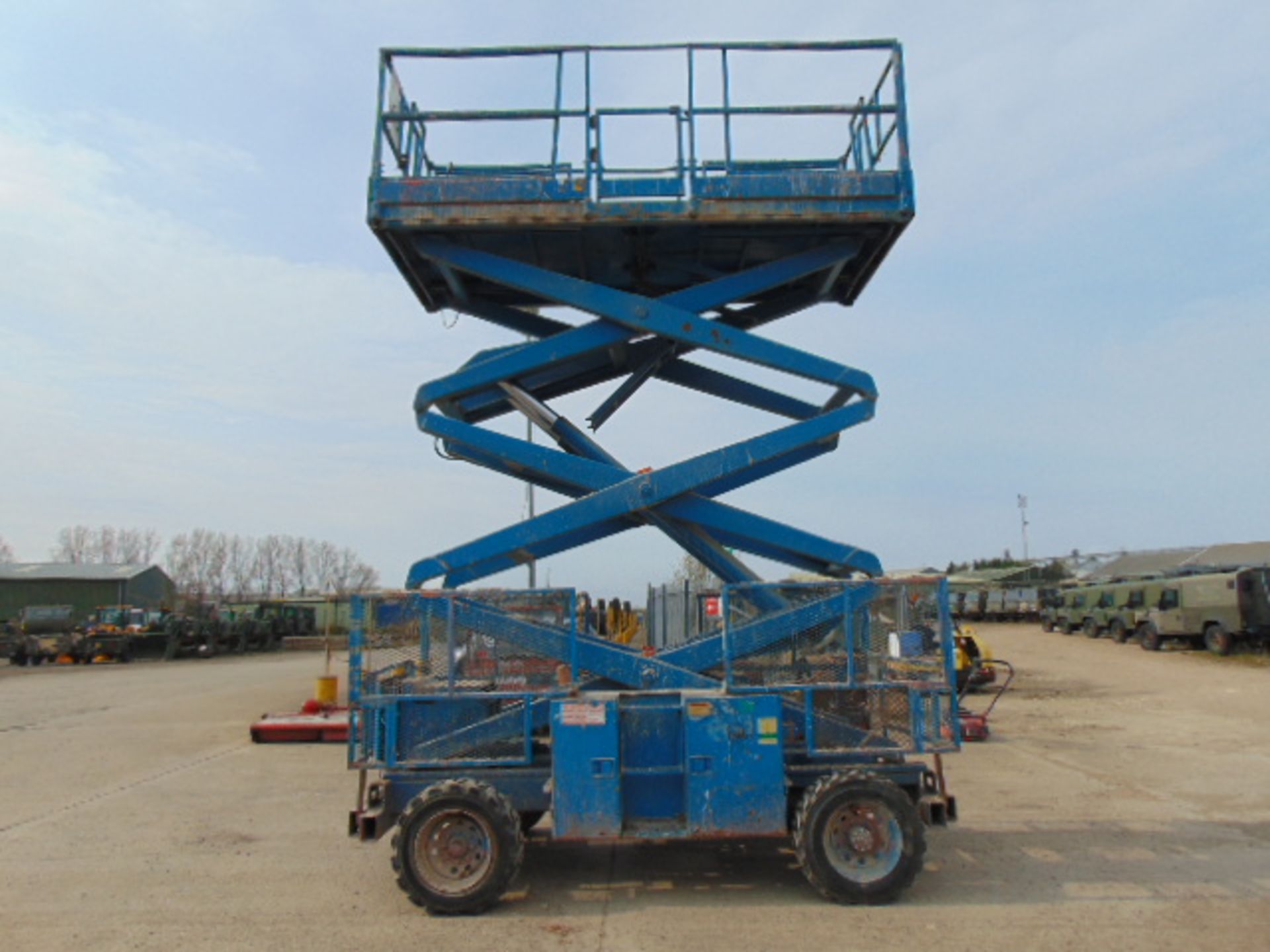 SkyJack SJ8831 Rough Terrain Diesel Scissor Lift 2244 hours only. - Image 2 of 15