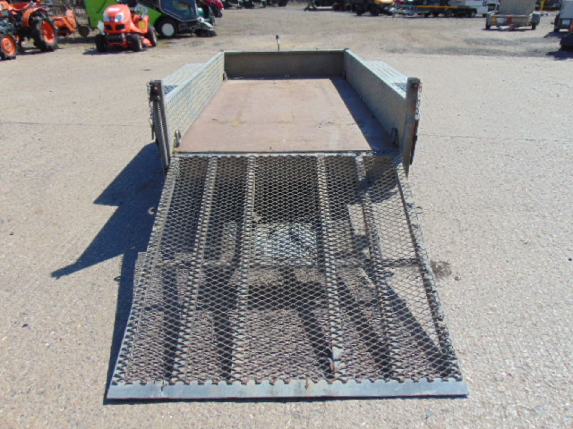 Indespension 2.7 Tonne Twin Axle Plant Trailer c/w Ramps - Image 10 of 16