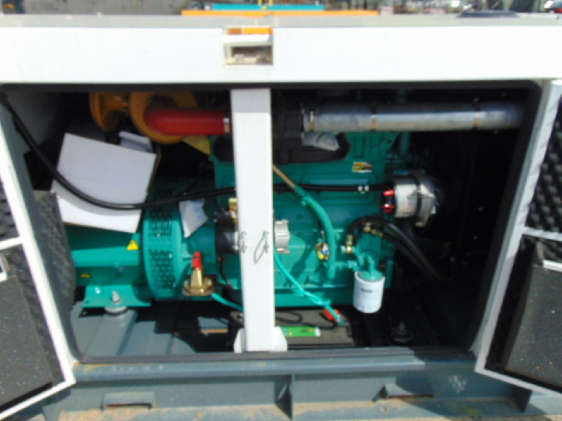 2020 UNISSUED 70 KVA 3 Phase Silent Diesel Generator Set. This generator is 3 phase 380 volt 50 Hz - Image 13 of 16