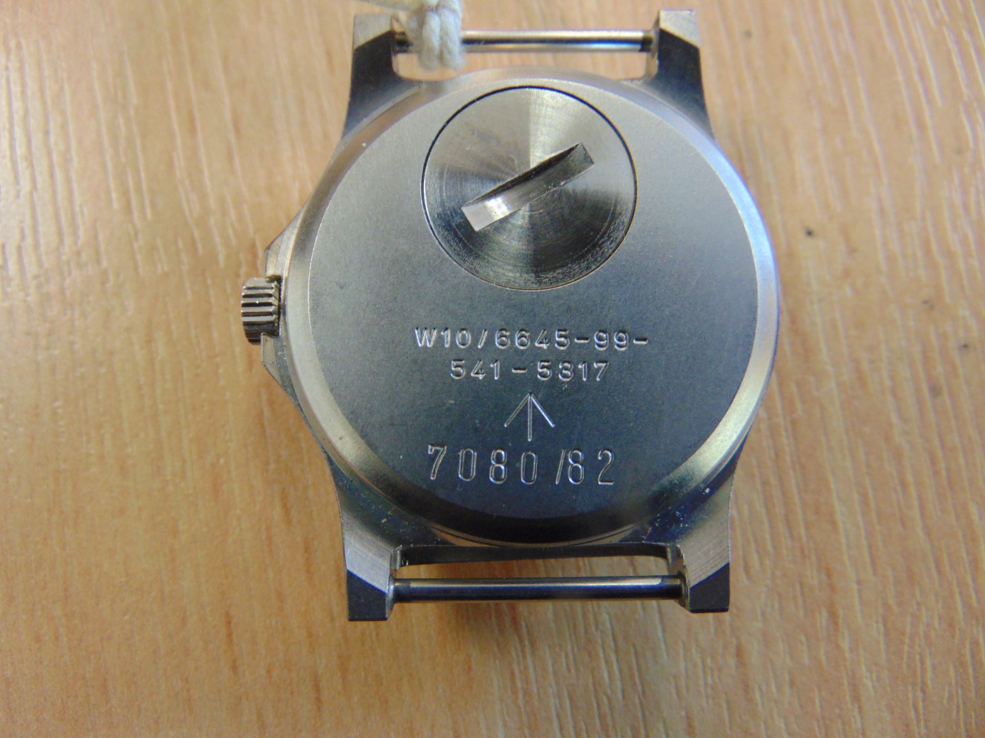 V.V. RARE UNISSUED CWC FAT BOY W10 SERVICE WATCH NATO MARKED DATED 1982 ** FALKLANDS WAR** - Image 5 of 5