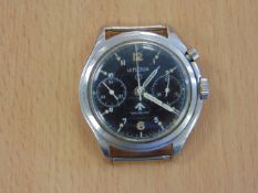 VERY RARE LEMONIA INCABLOC 6BB/924-3306 RAF ISSUE PILOTS CHRONO DATED 1967