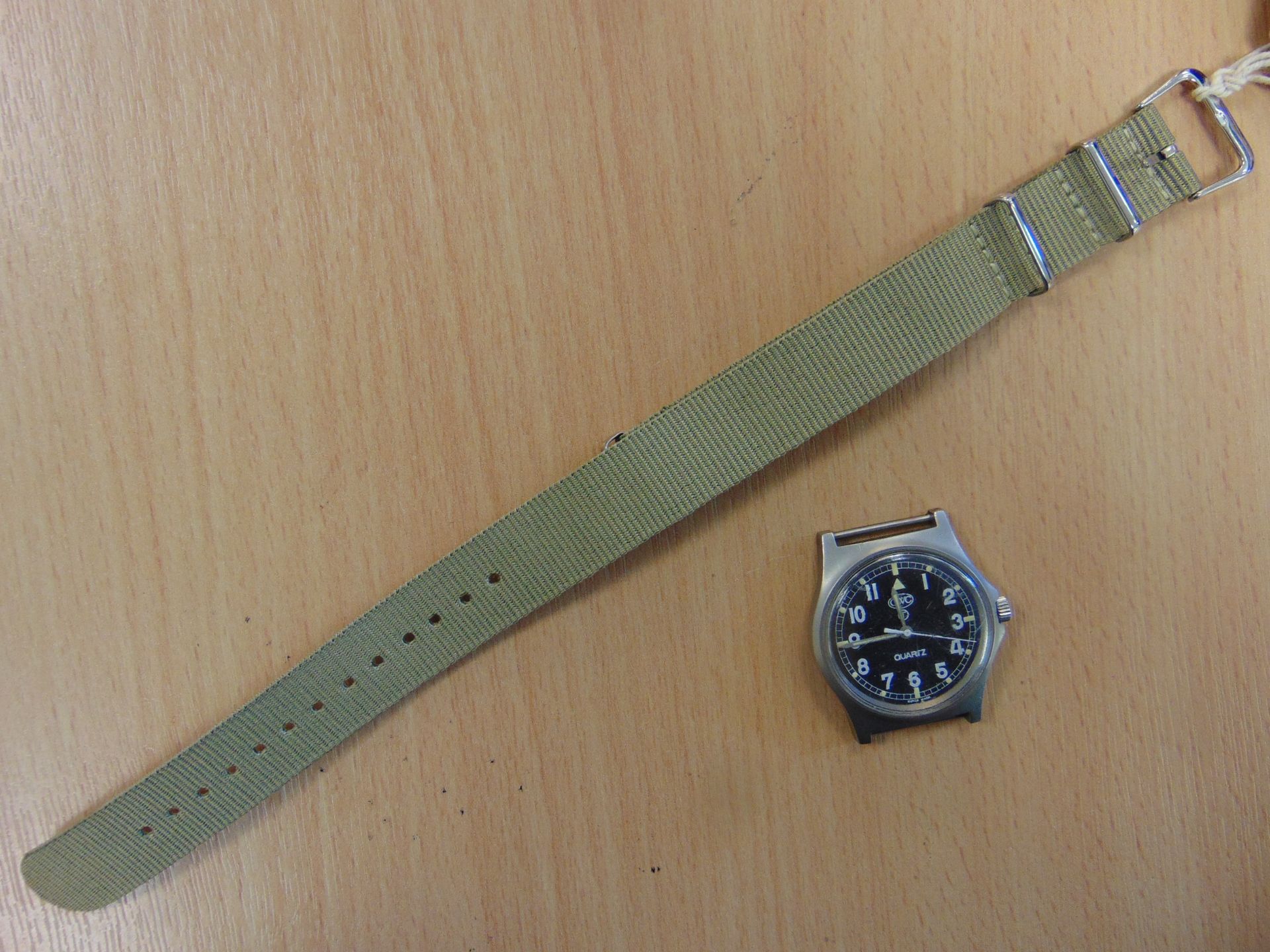 CWC W10 SERVICE WATCH NATO MARKED DATED 1997 - NEW BATTERY/STRAP - Image 10 of 11