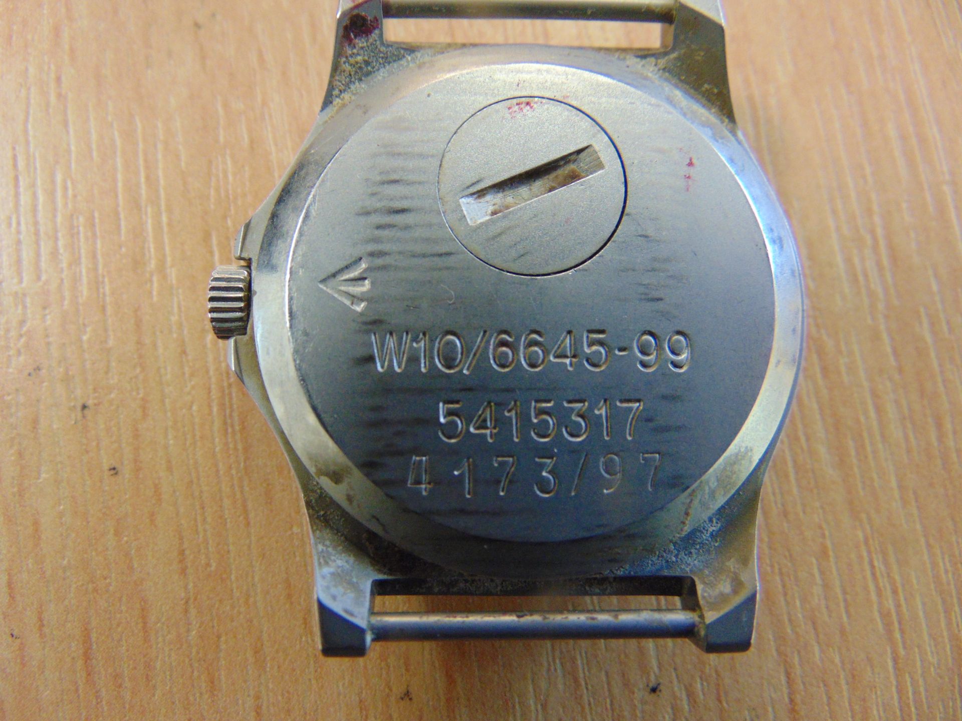 CWC W10 SERVICE WATCH NATO MARKED DATED 1997 - NEW BATTERY/STRAP - Image 9 of 11