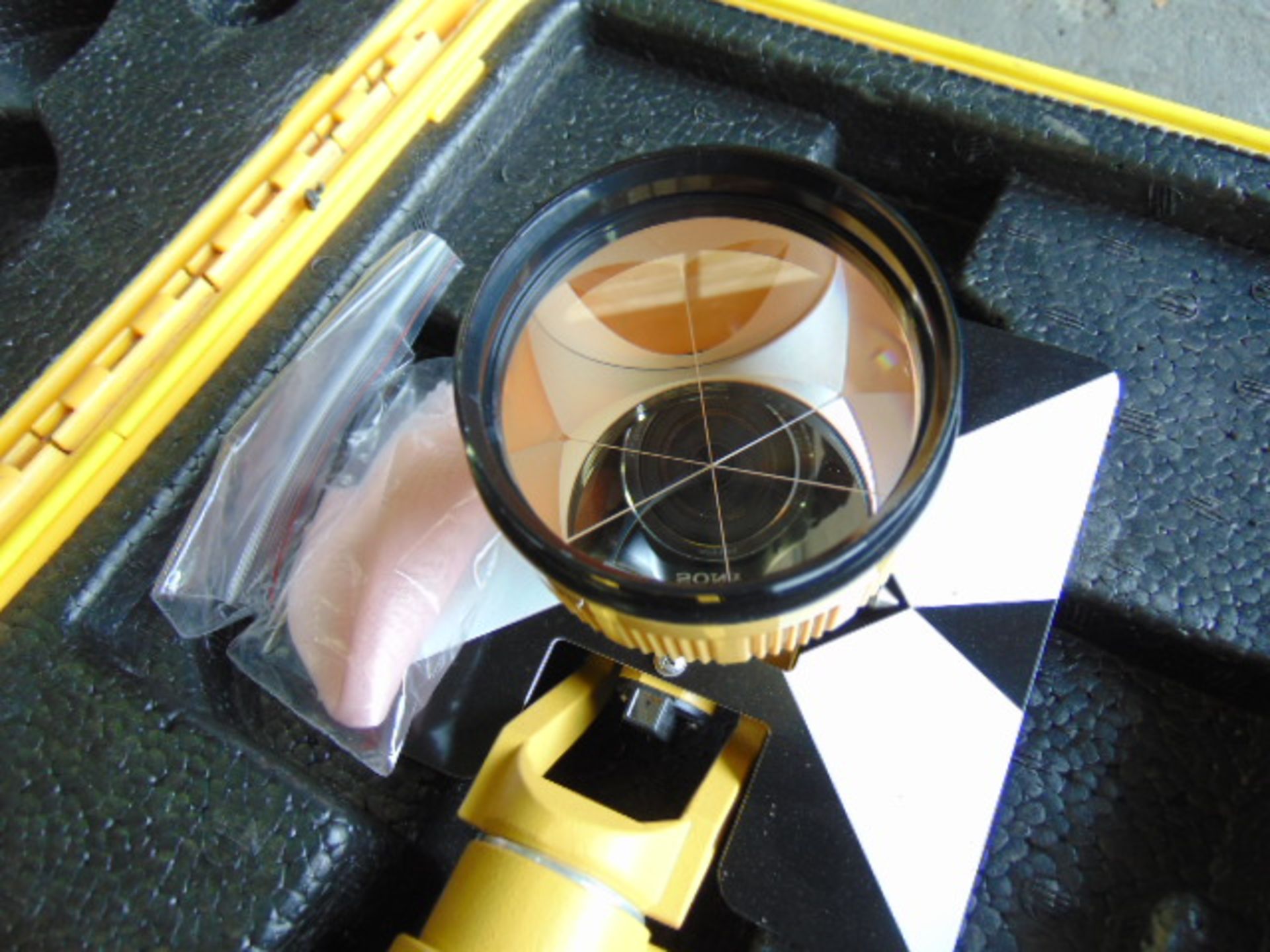Surveyors Theodolite Reflector equipment c/w Transit Case - Image 3 of 7