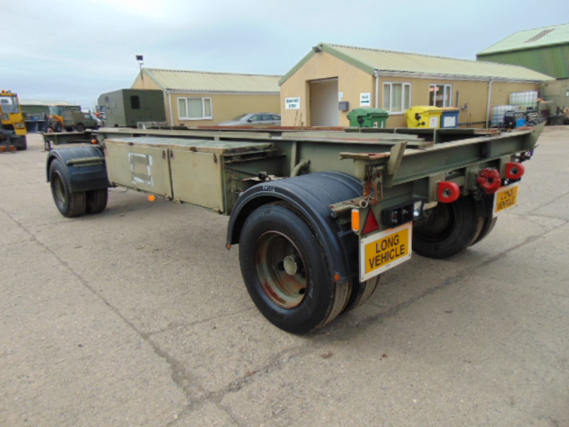 King DB20 2 axle drawbar skeletal trailer - Image 7 of 21