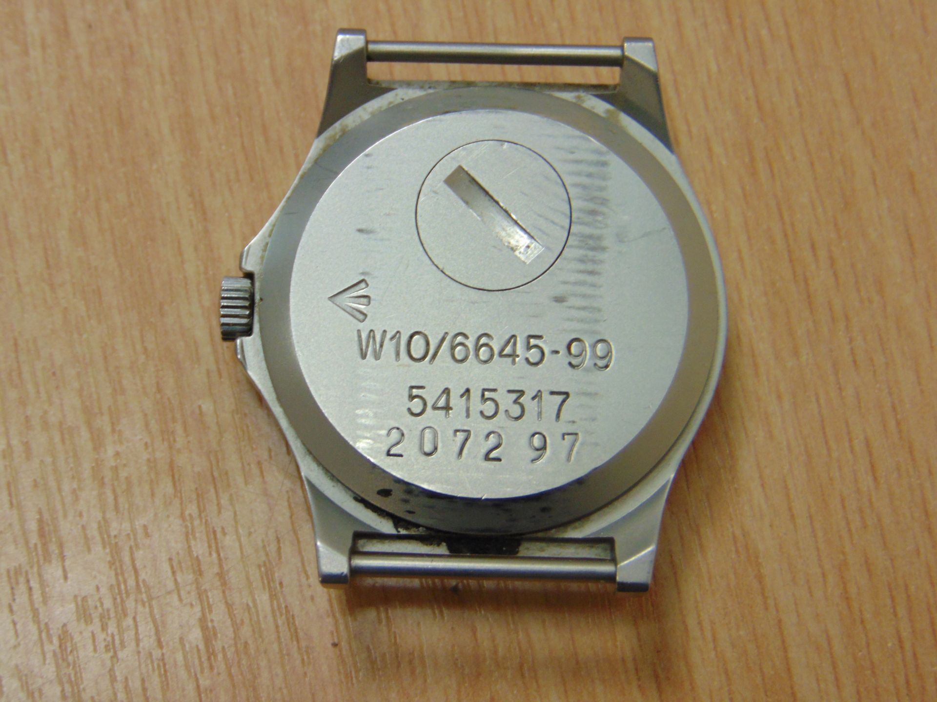 VERY NICE CWC W10 BRITISH ARMY SERVICE WATCH NATO MARKED DATED 1997 - Image 5 of 8