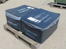 2 x Large Waterproof Rubber Storage Containers as shown