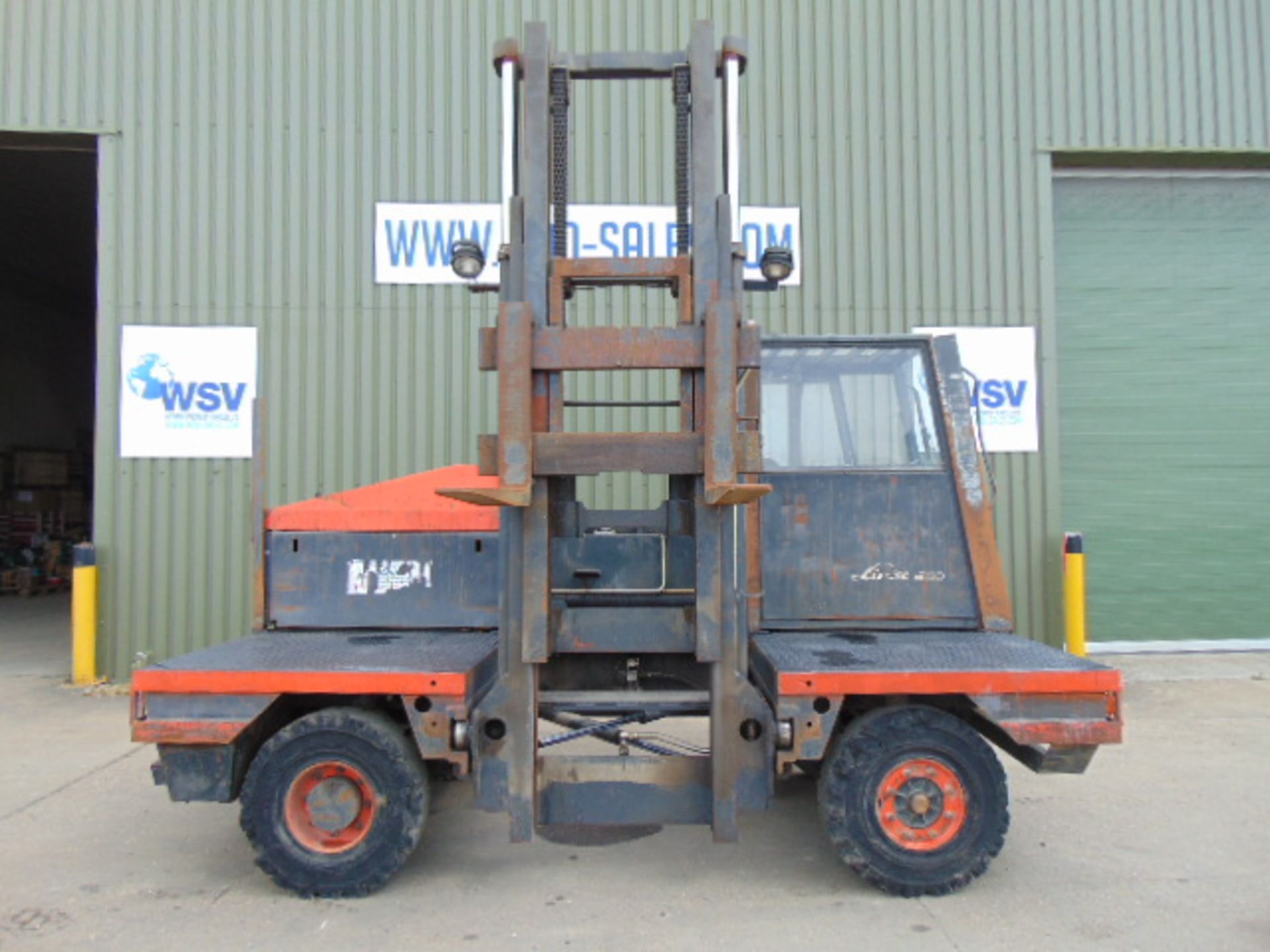 Linde S50 Sideloader Diesel Forklift - Image 2 of 15