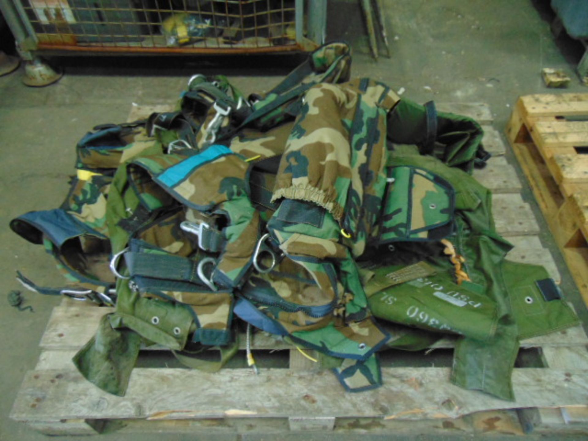 1 x Pallet of Parachute Packs as shown