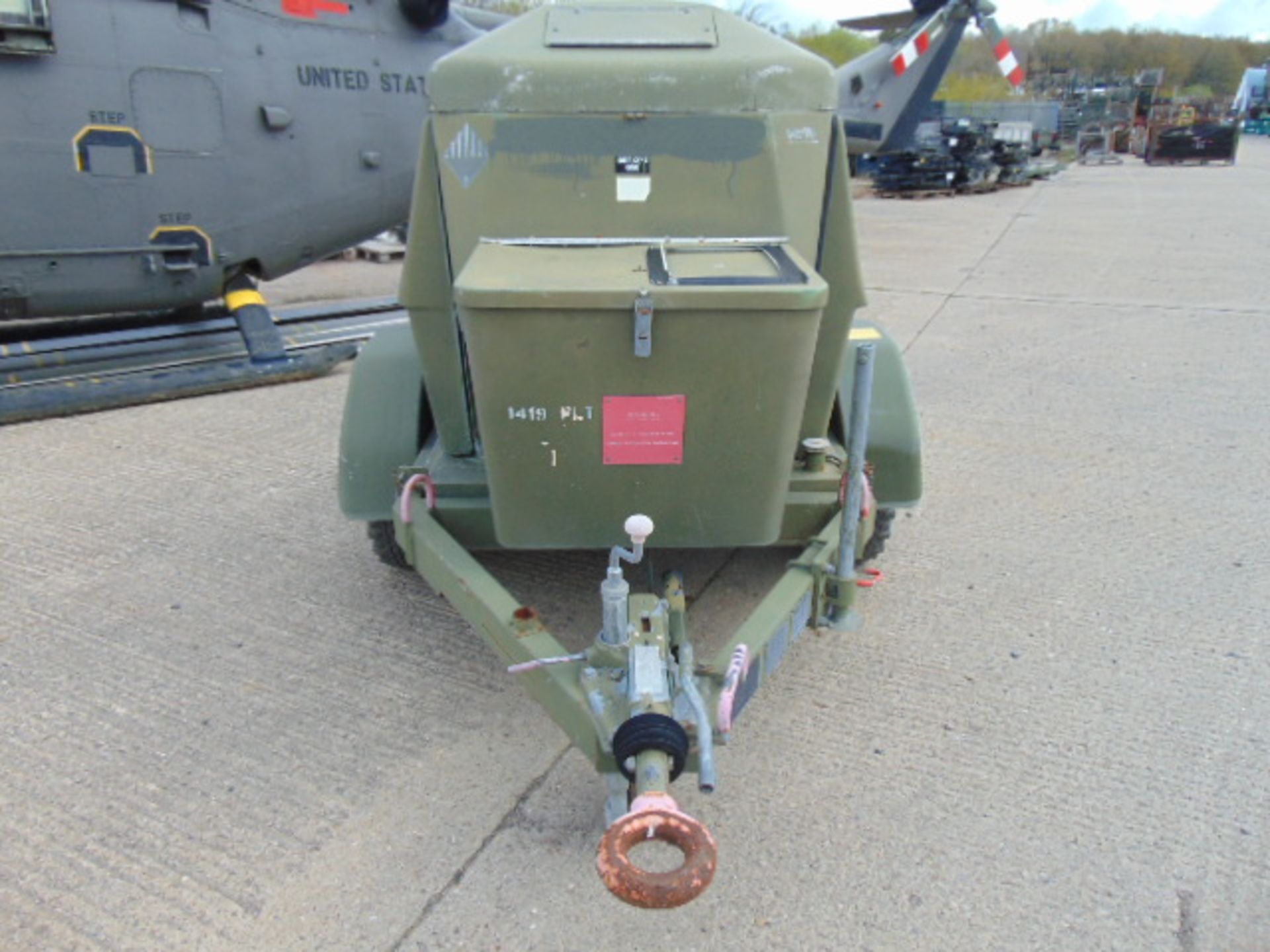 Ex Uk Royal Air Force Trailer Mounted 25 KVA Generator - Image 2 of 13