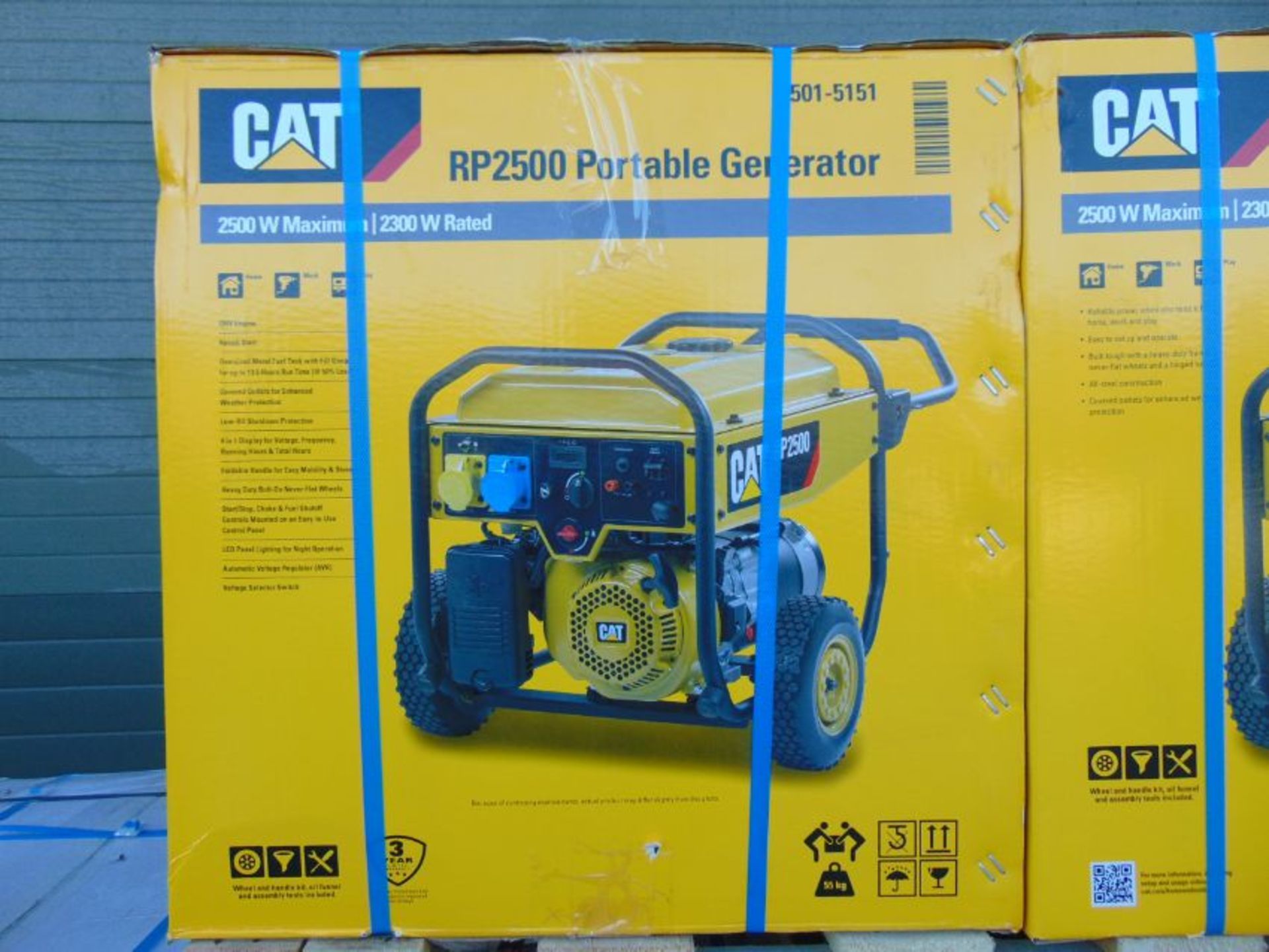 QTY 10 x UNISSUED Caterpillar RP2500 Industrial Petrol Generator Sets - Image 2 of 6