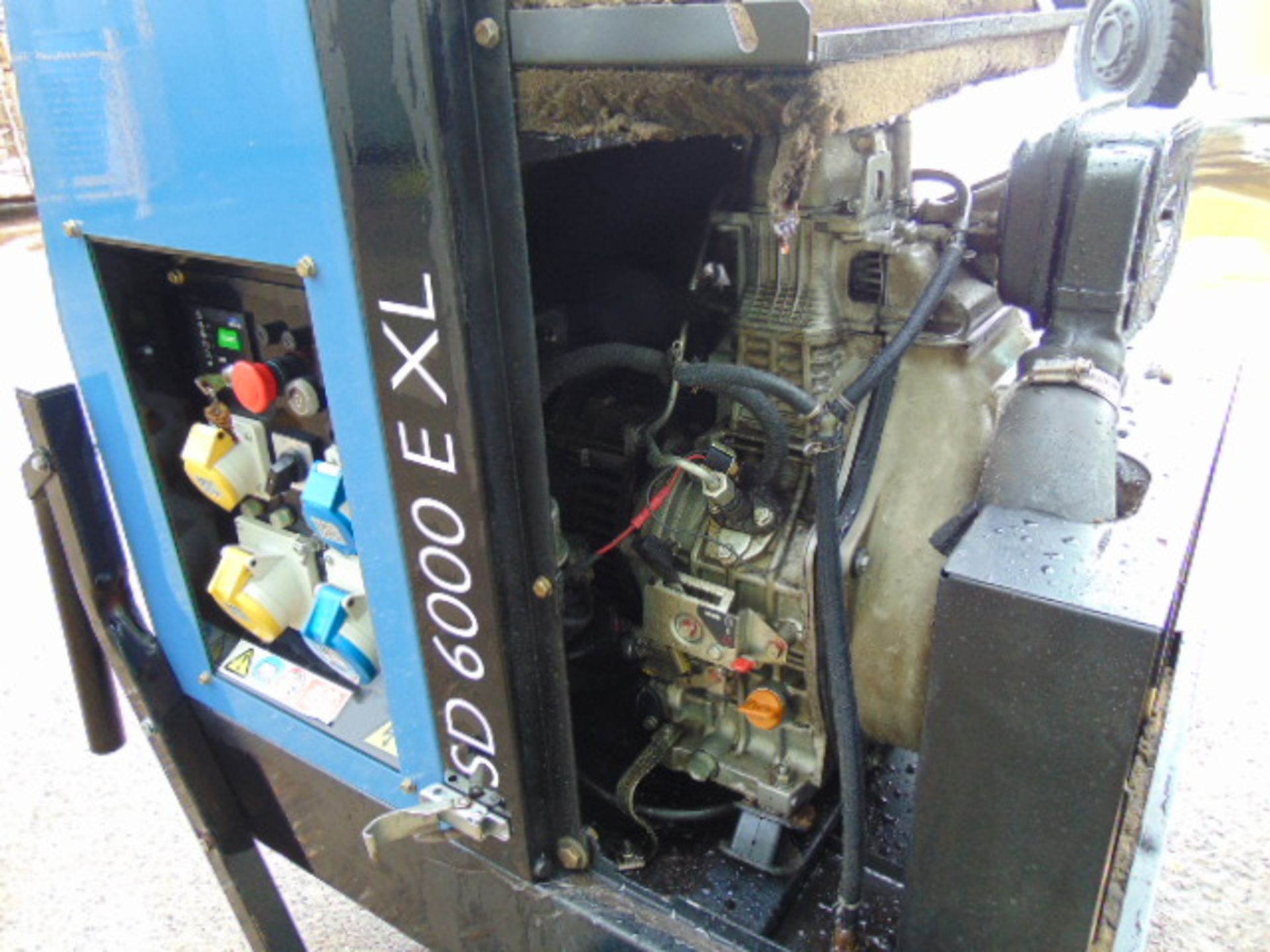 SDMO SD 6000EXL 6 KVA Yanmar Diesel Silenced Generator - Image 9 of 11