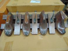 VERY UNUSUAL COBBLERS SHOE MAKERS COAT HOOKS