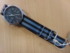 SEIKO GEN 2 PILOTS CHRONO RAF ISSUE WATCH NATO MARKINGS DATED 1997