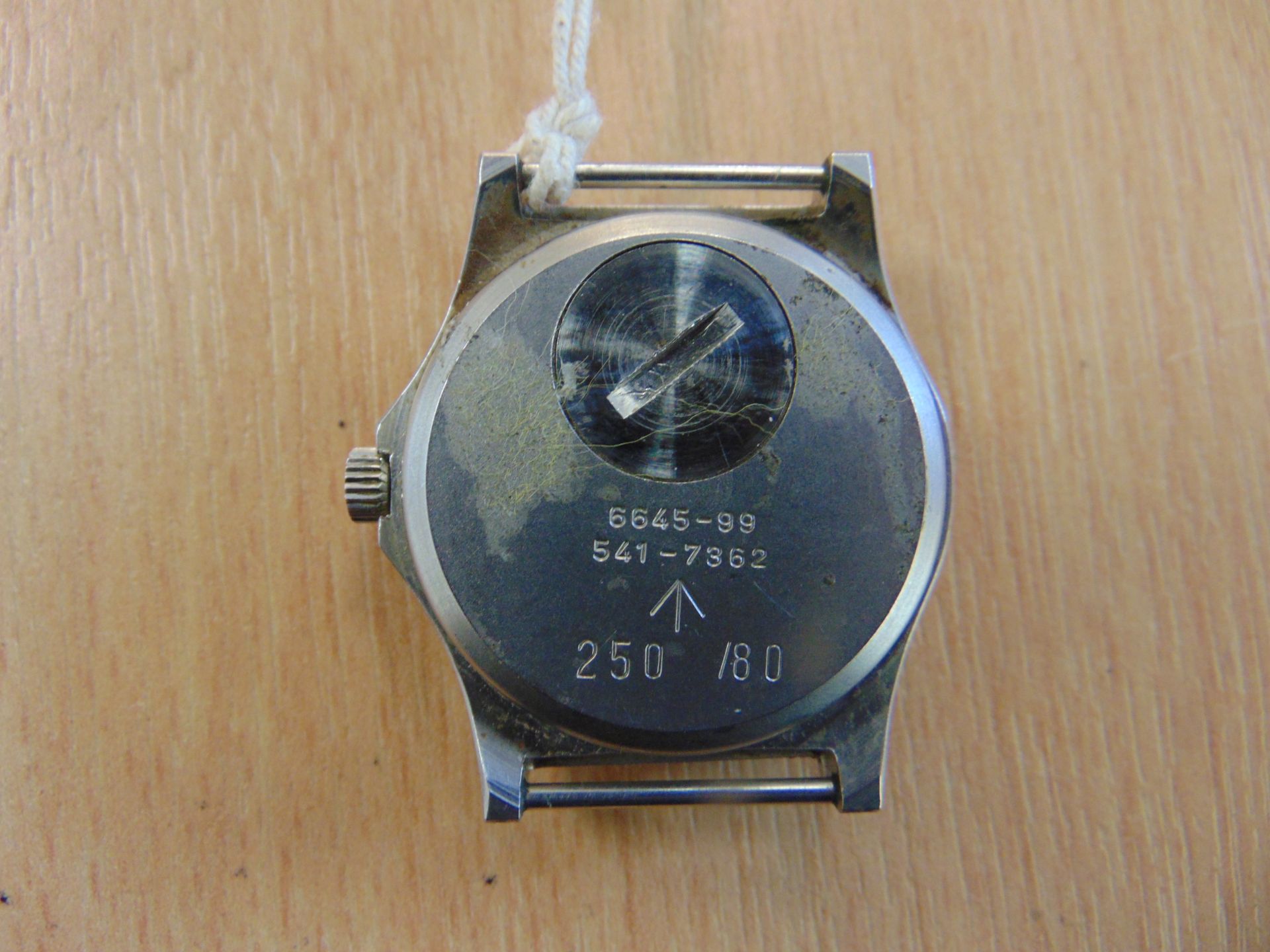 V. RARE FAT BOY CWC SERVICE WATCH WITH DATE NATO. MARKED DATED 1980 - Image 4 of 5