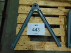 GAZELLE V FRAME FRONT PART N.341A38-5001-04