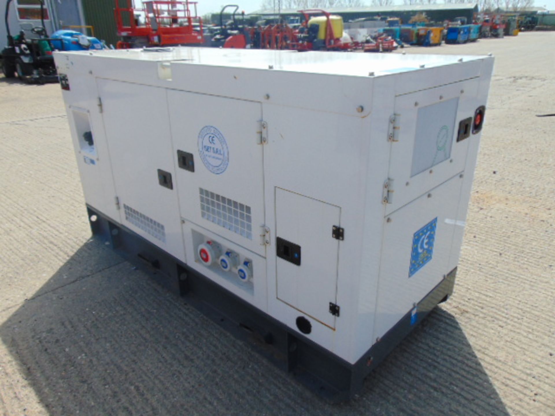 2020 UNISSUED 70 KVA 3 Phase Silent Diesel Generator Set. This generator is 3 phase 380 volt 50 Hz - Image 4 of 16