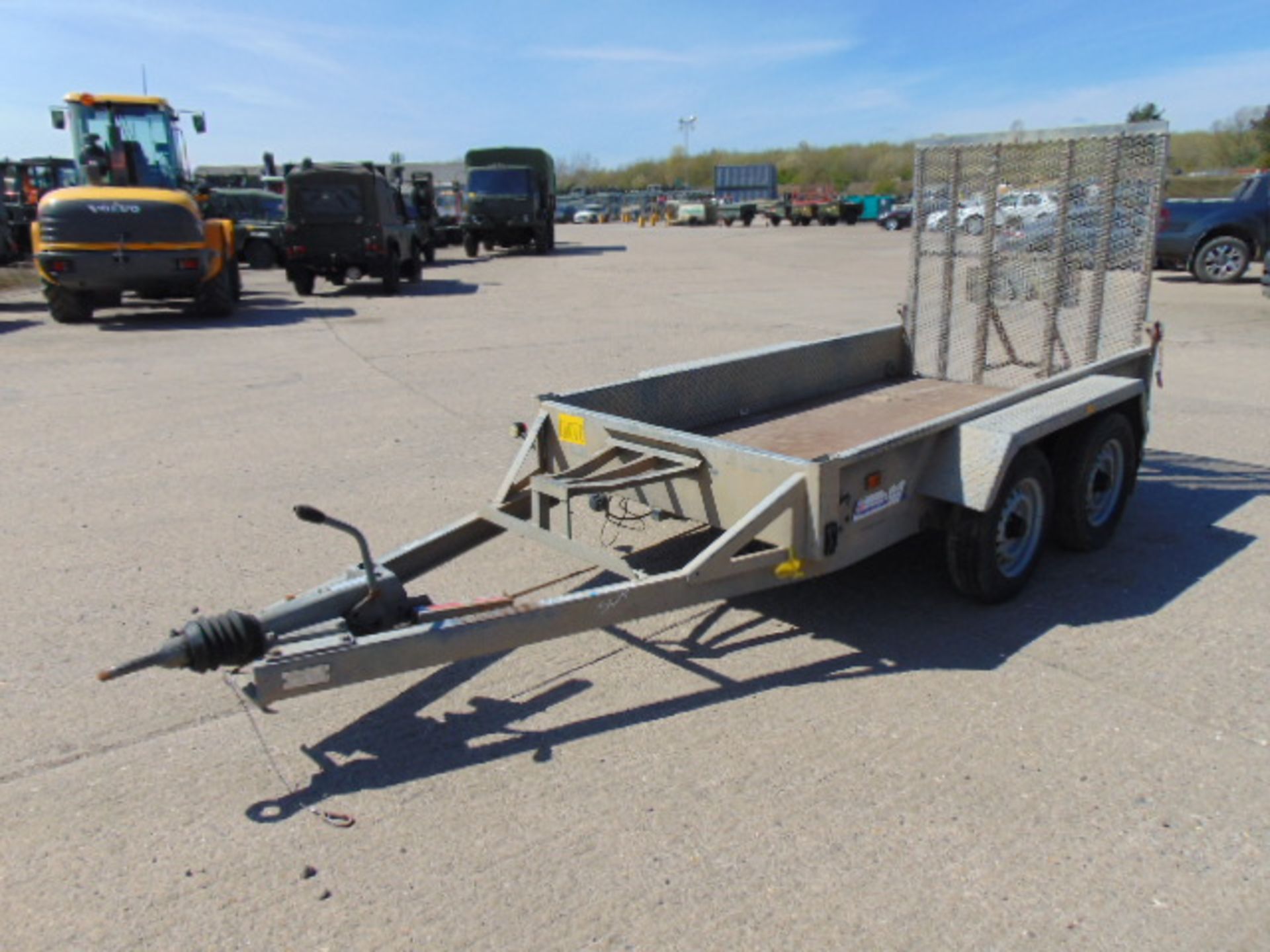 Indespension 2.7 Tonne Twin Axle Plant Trailer c/w Ramps - Image 3 of 16