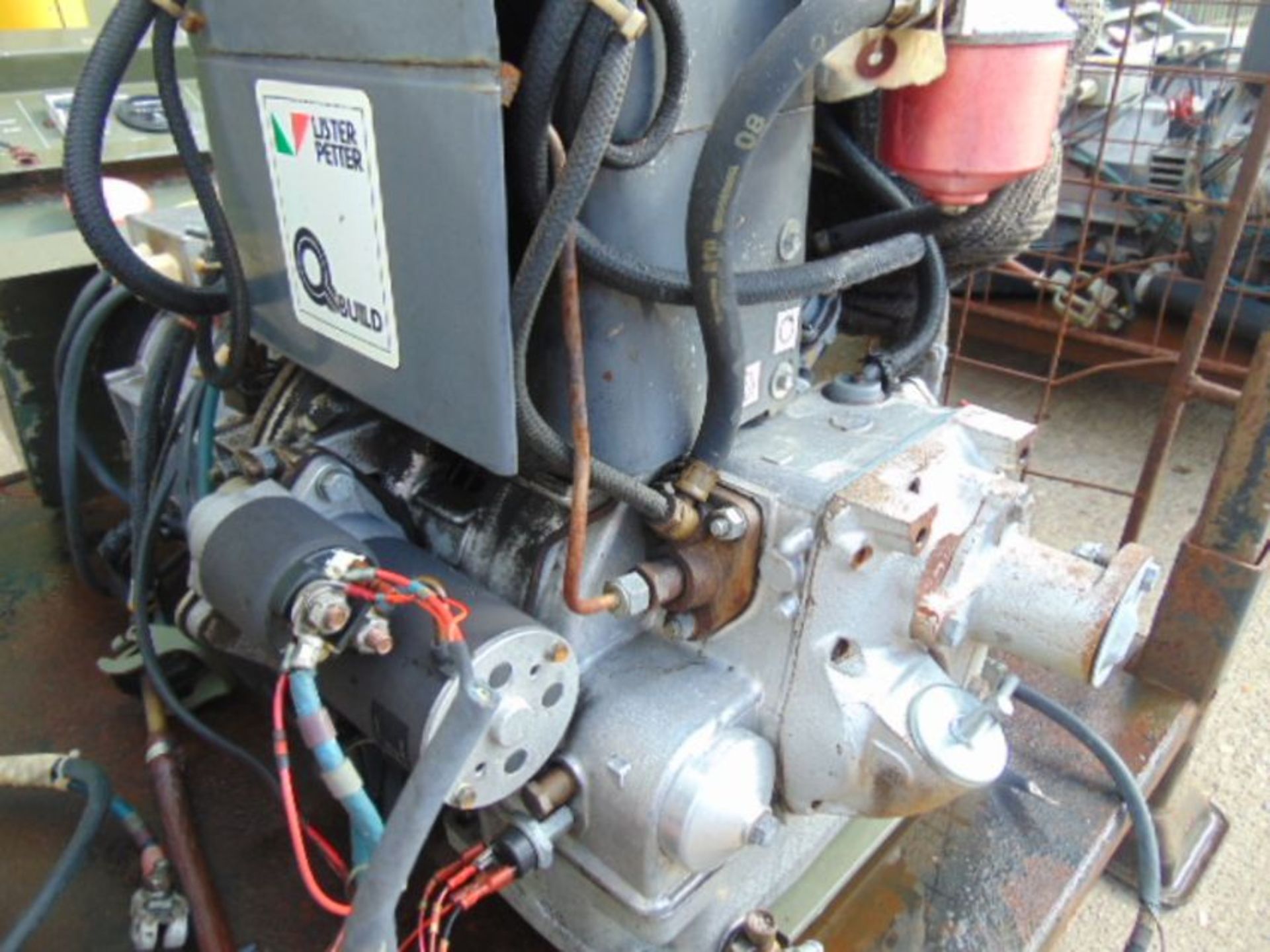 Markon B105D 5 KVA lister/petter electric start 240/120 volt 50 HZ Diesel Generator - Image 3 of 5