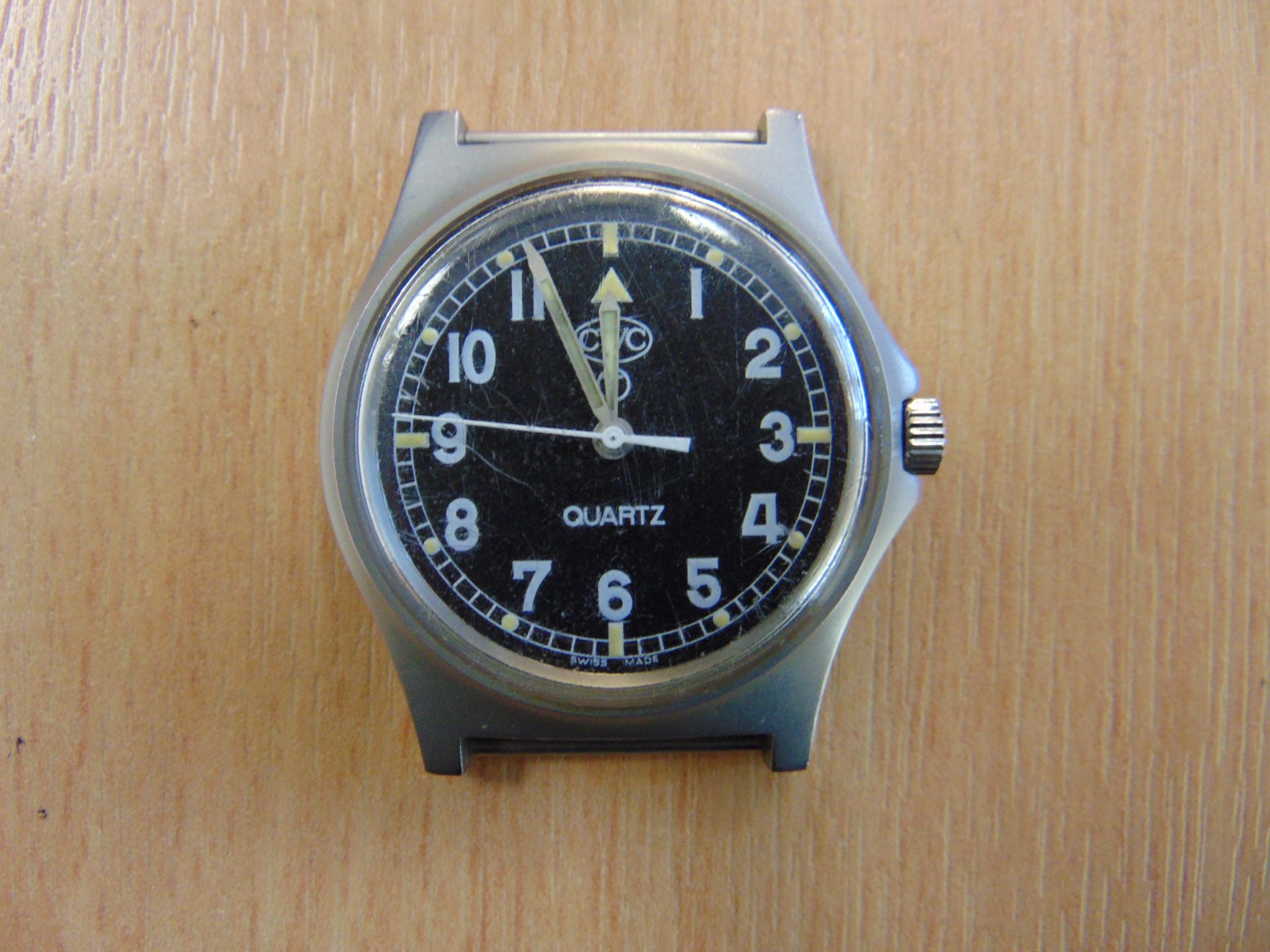 VERY NICE CWC W10 SERVICE WATCH WATER PROOF TO 5 ATM NATO MARKED DATED 2006 - Image 5 of 12