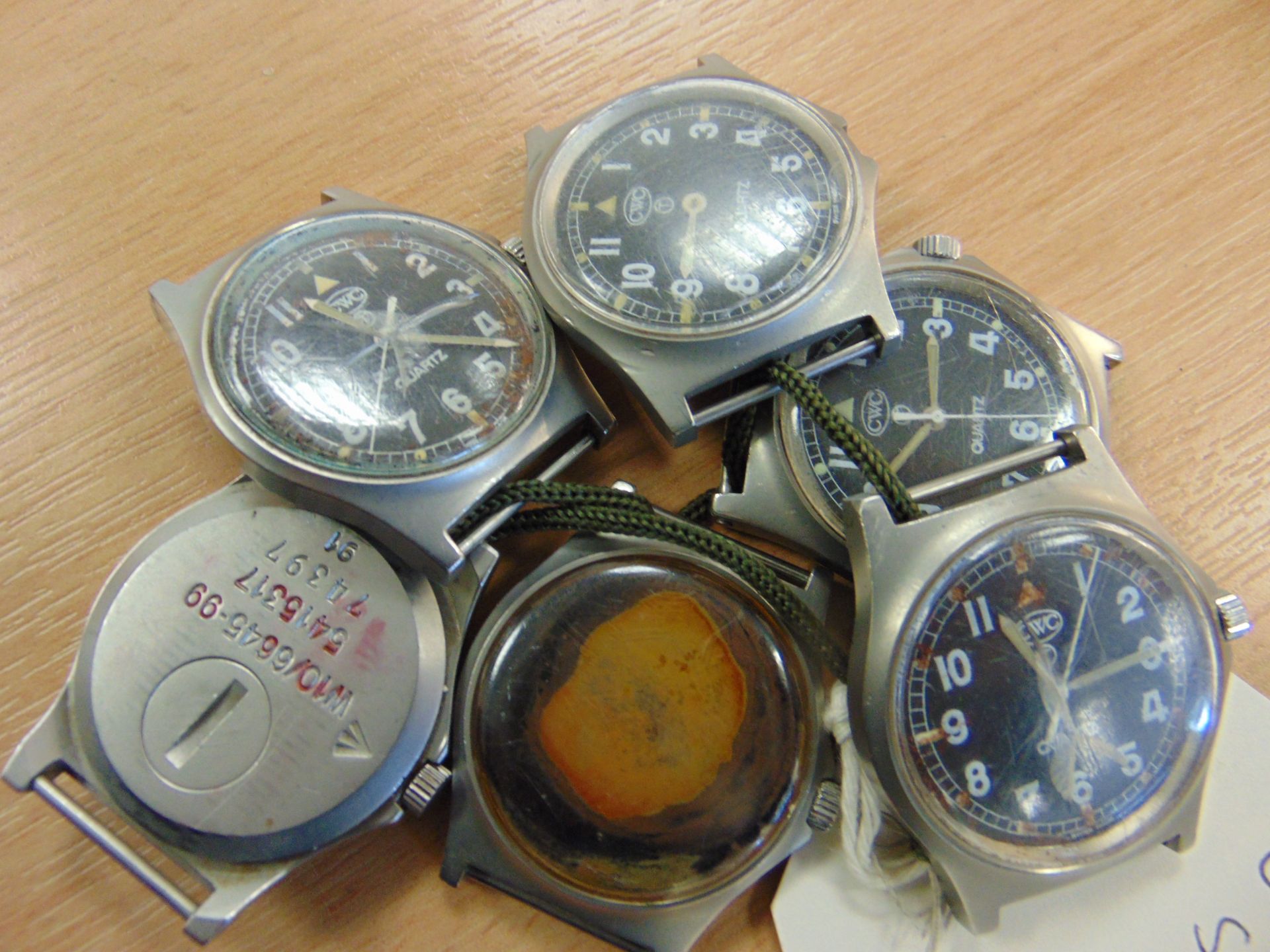 6X CWC W10 0552 SERVICES WATCHES - SPARES OR REPAIR - Image 4 of 6