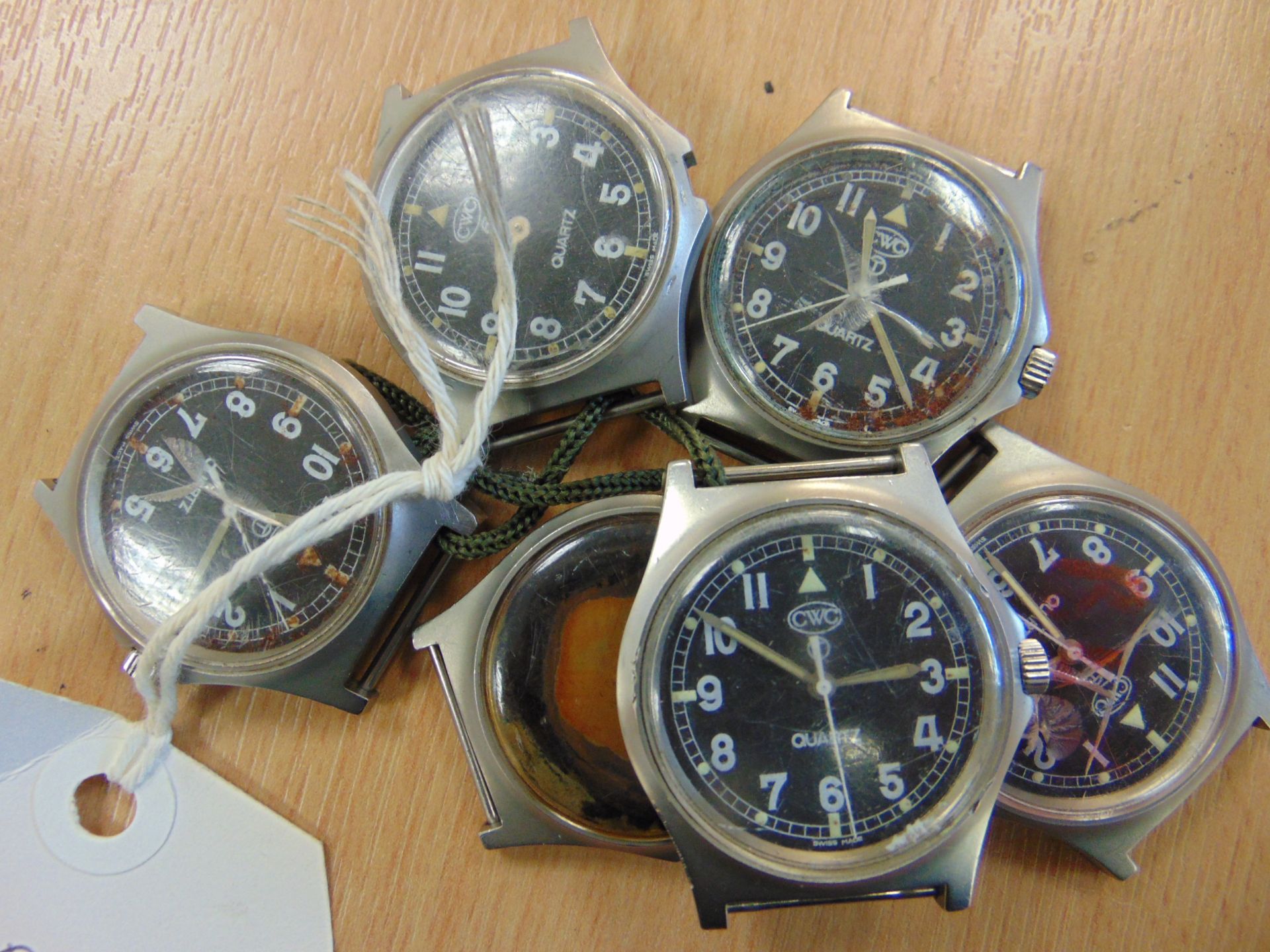 6X CWC W10 0552 SERVICES WATCHES - SPARES OR REPAIR - Image 3 of 6