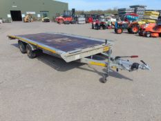 Brian James Twin Axle Car Transporter Trailer c/w Pull Out Ramps