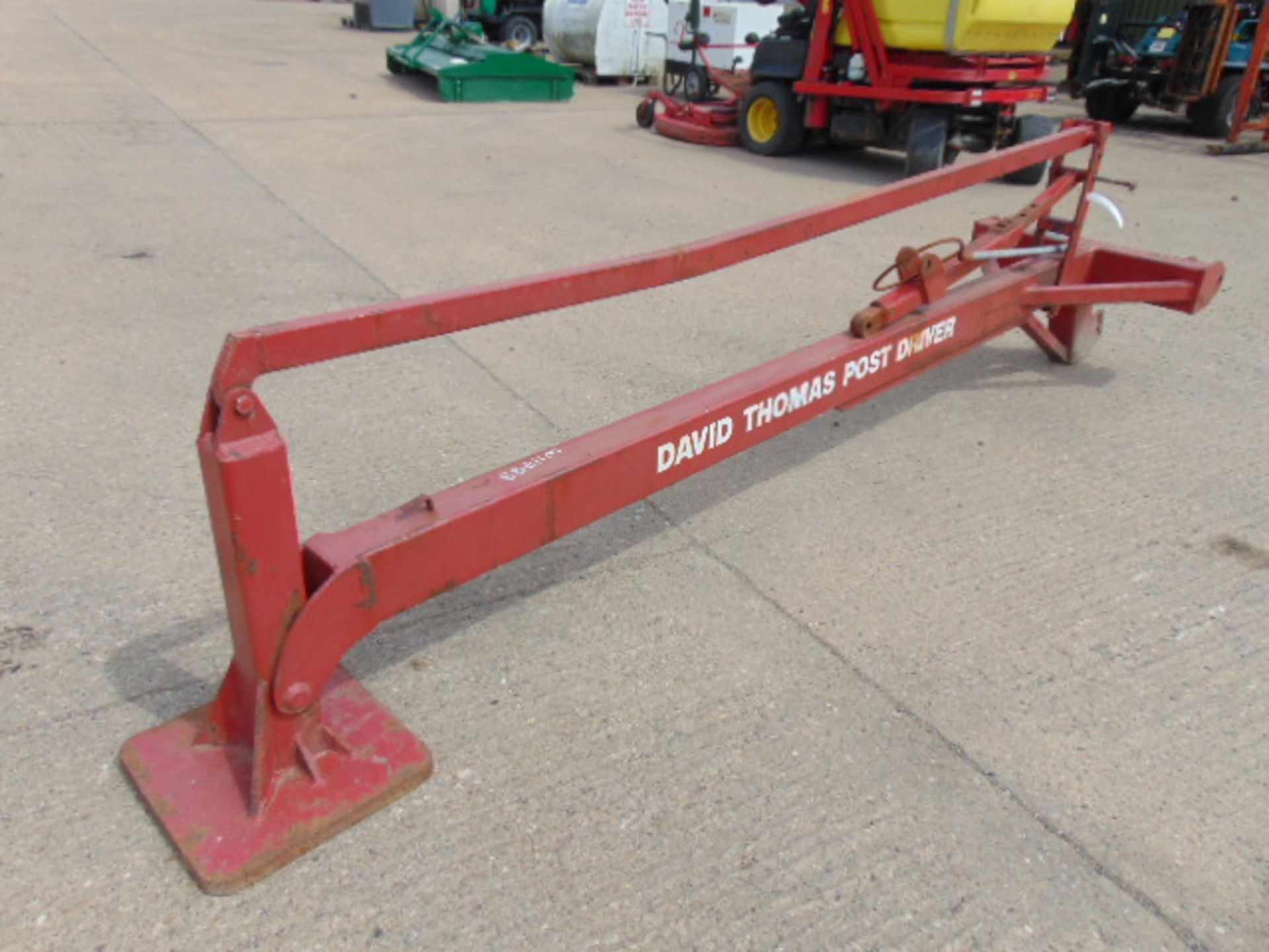 David Thomas Tractor Mounted Post Knocker / Driver