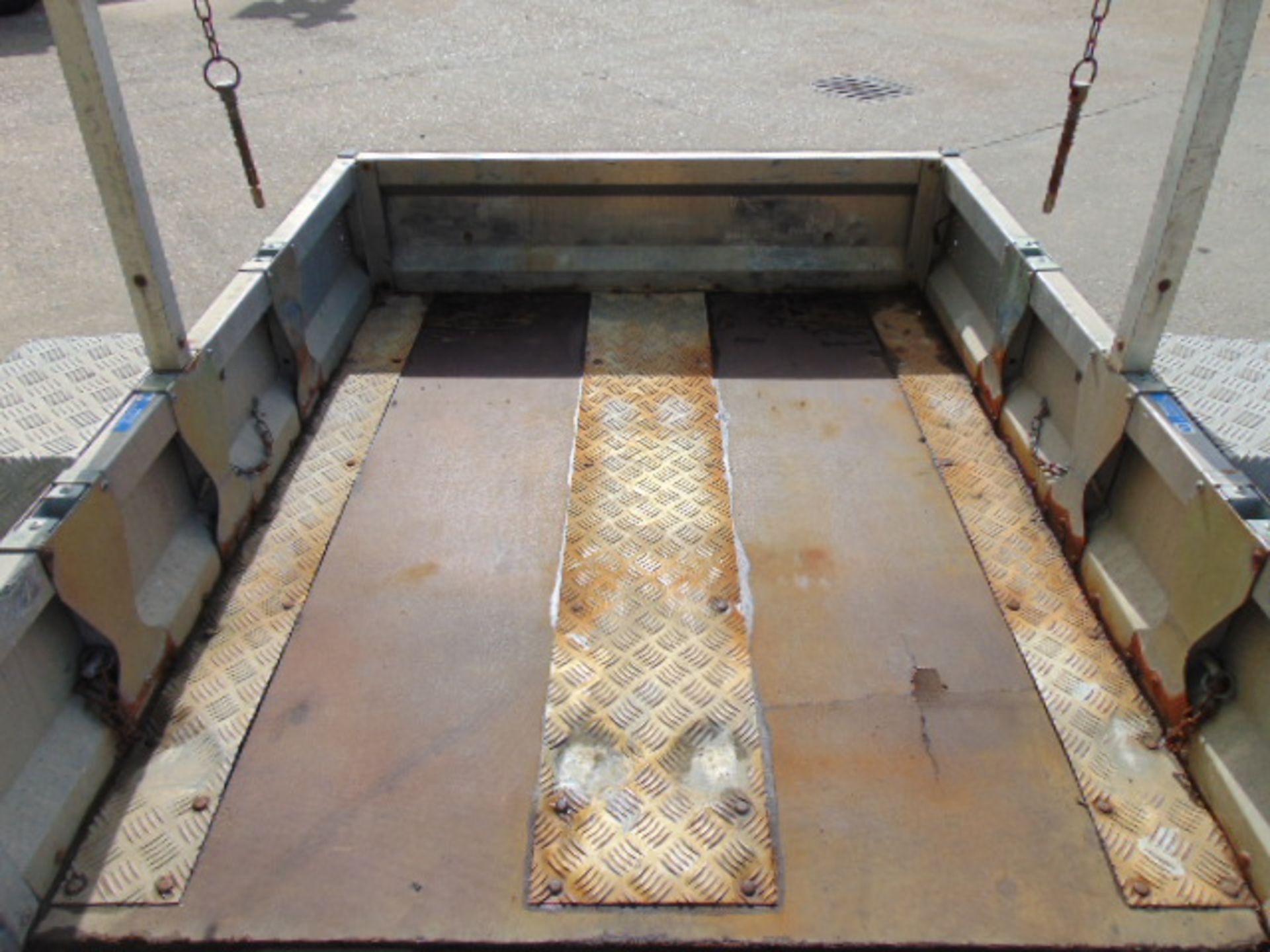 Aluminium 2 Wheel Plant Trailer c/w Rear Ramp - Image 12 of 14