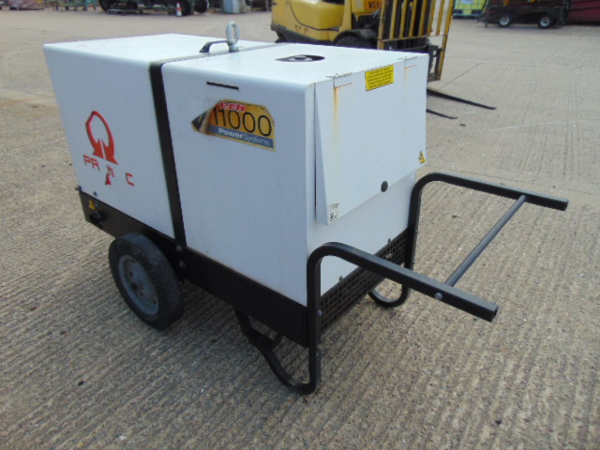 Pramac P11000 Single Phase 10.3 KVA Yanmar Diesel Silenced Generator 2,327 HRS ONLY - Image 3 of 13