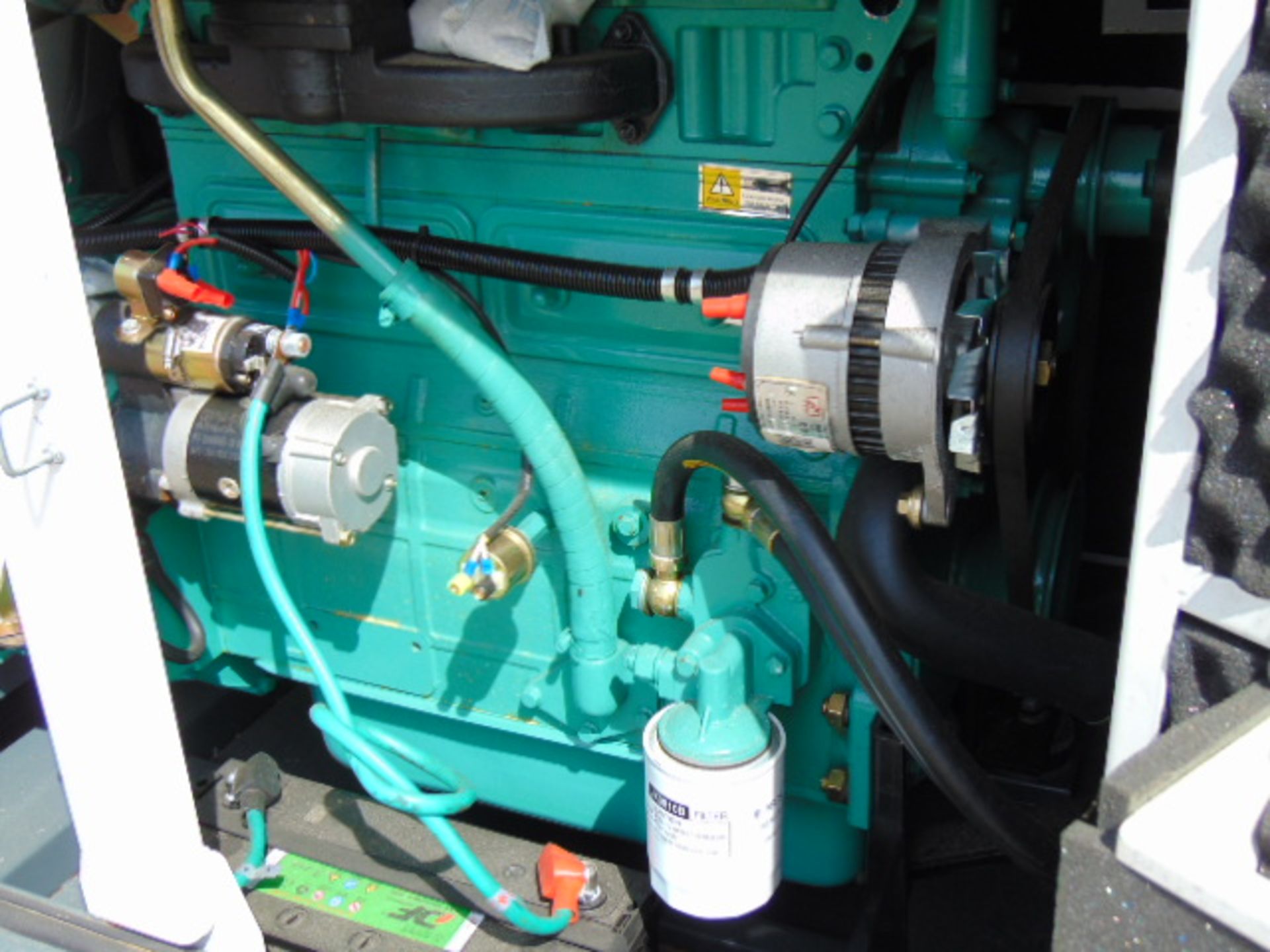 2020 UNISSUED 70 KVA 3 Phase Silent Diesel Generator Set. This generator is 3 phase 380 volt 50 Hz - Image 14 of 16