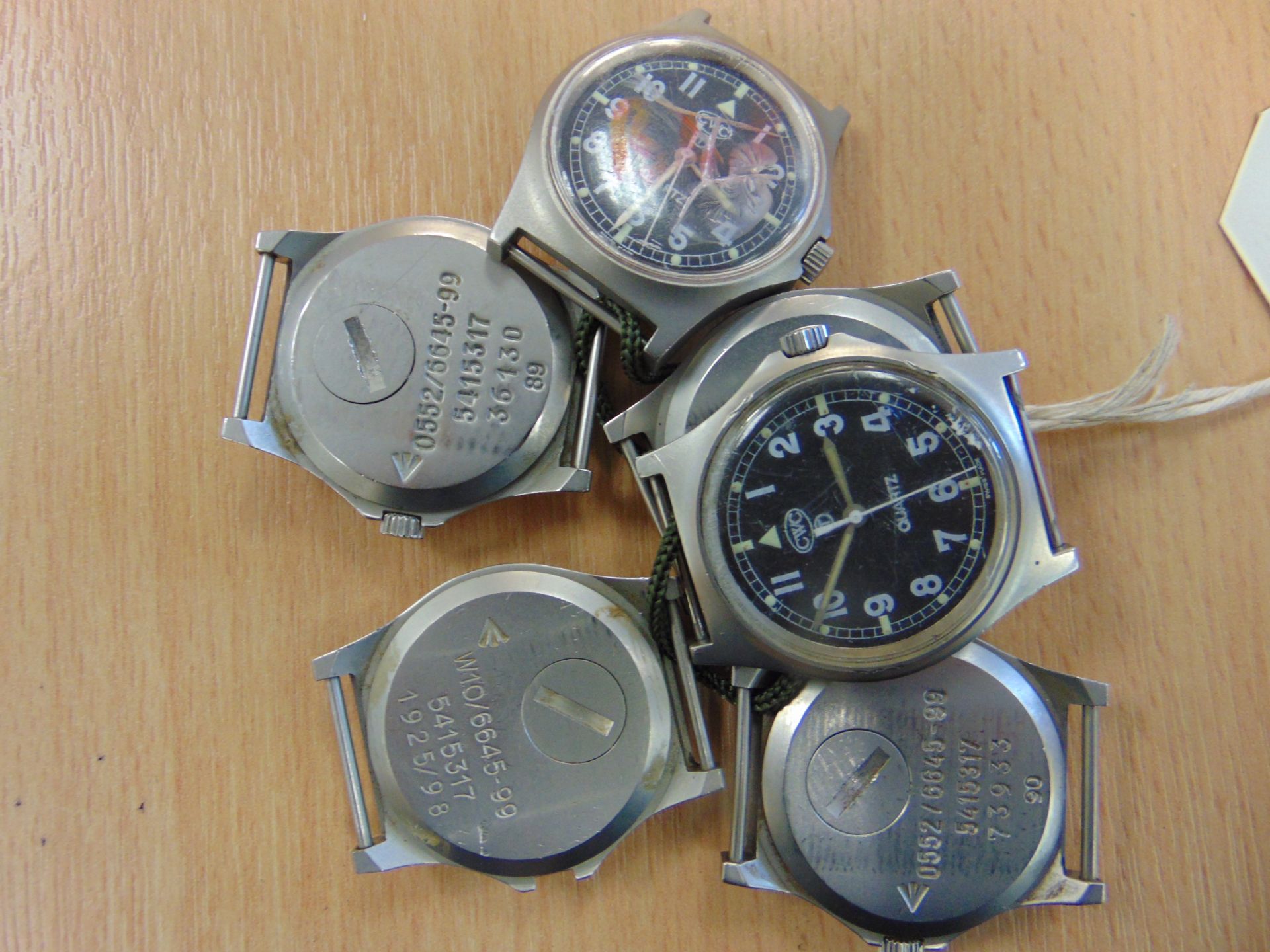 6X CWC W10 0552 SERVICES WATCHES - SPARES OR REPAIR - Image 2 of 6