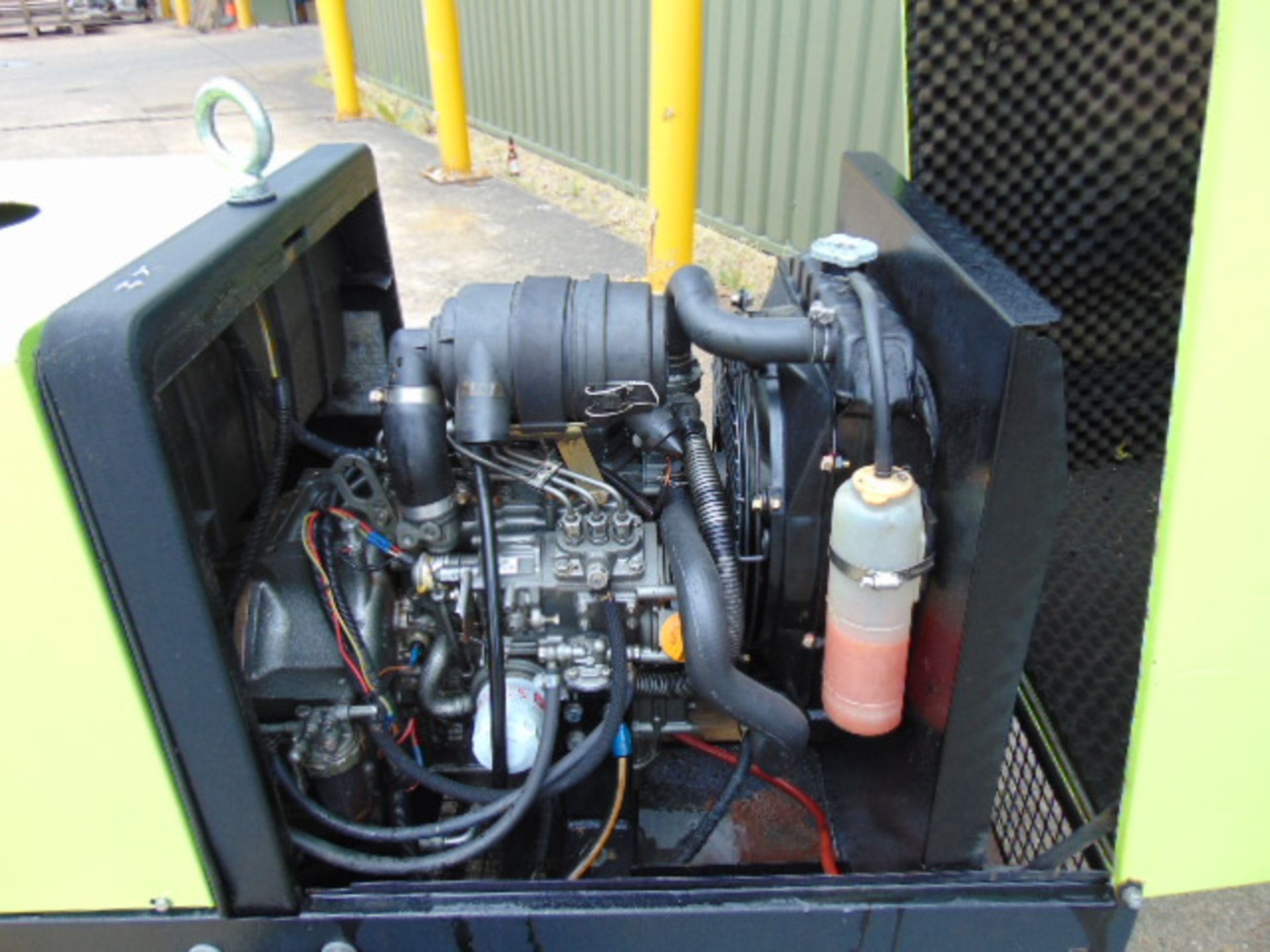 Pramac P11000 Single Phase 10.3 KVA Yanmar Diesel Silenced Generator 1,641 HRS ONLY - Image 9 of 12