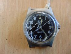 CWC W10 SERVICE WATCH NATO MARKED WATER PROOF TO 5 ATM DATED 2006 GLASS DAMAGED